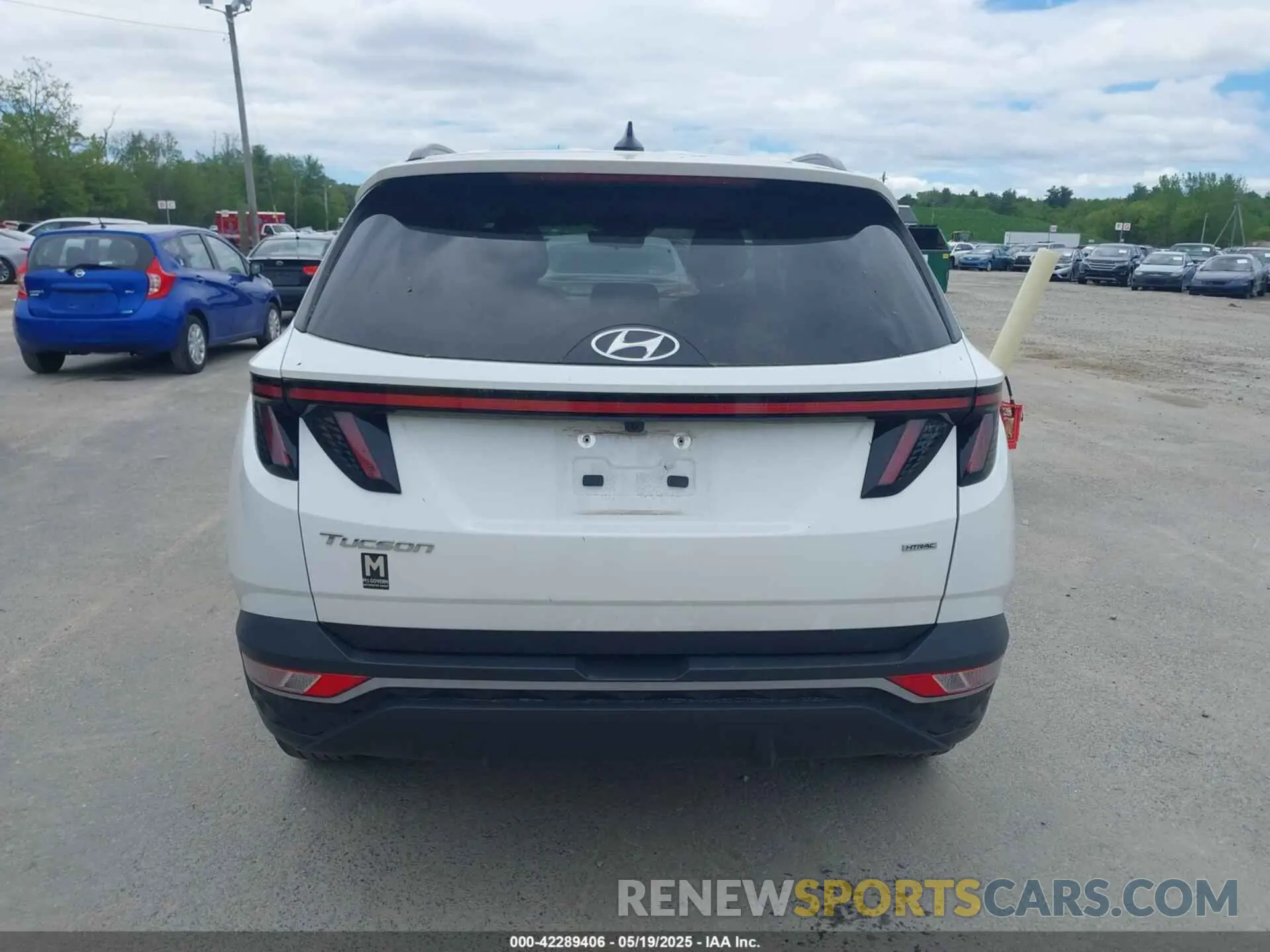 16 fotografías del automóvil dañado 5NMJBCAE8NH123949 HYUNDAI TUCSON 2022