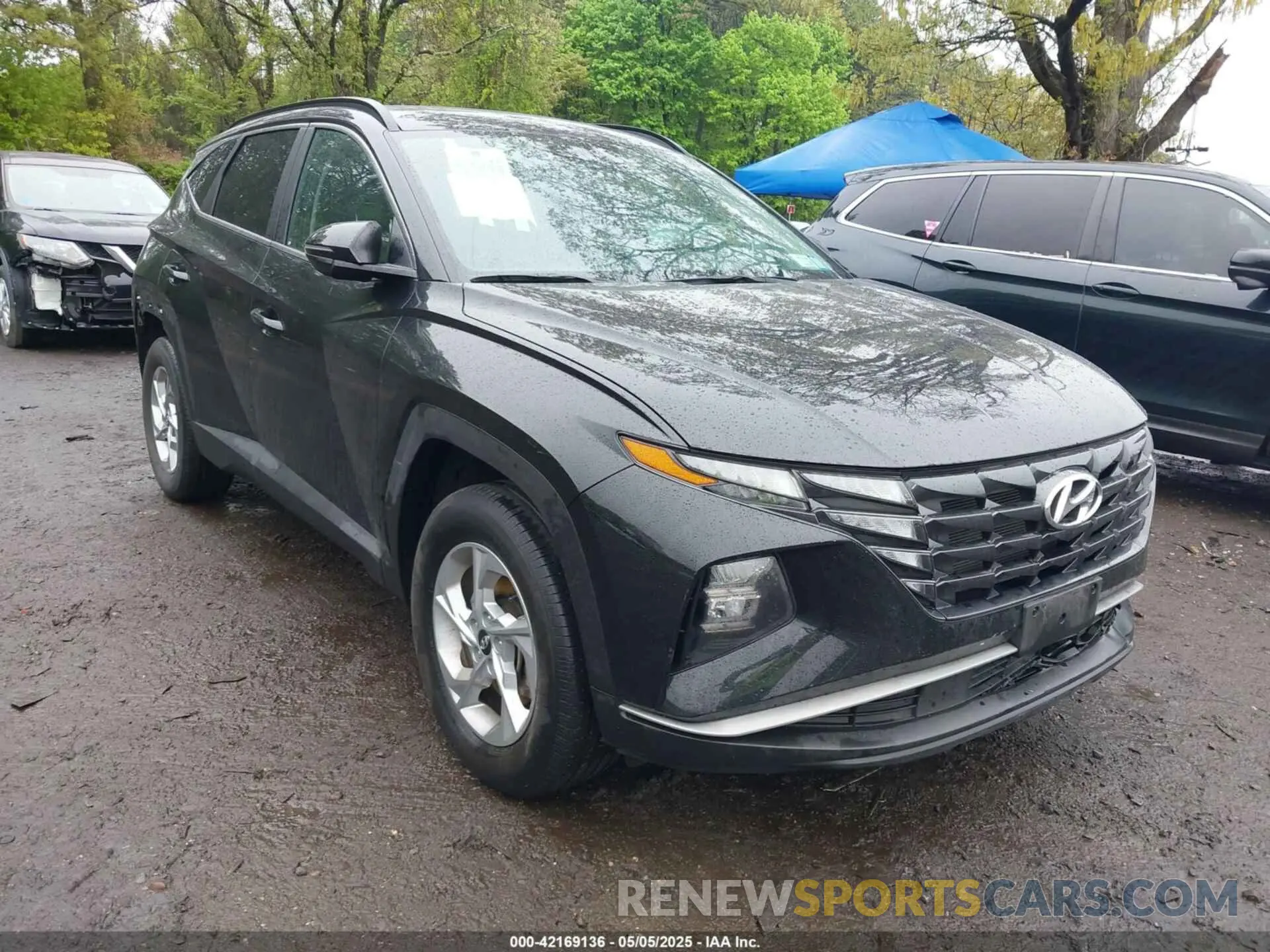 1 fotografías del automóvil dañado 5NMJBCAE9NH015906 HYUNDAI TUCSON 2022