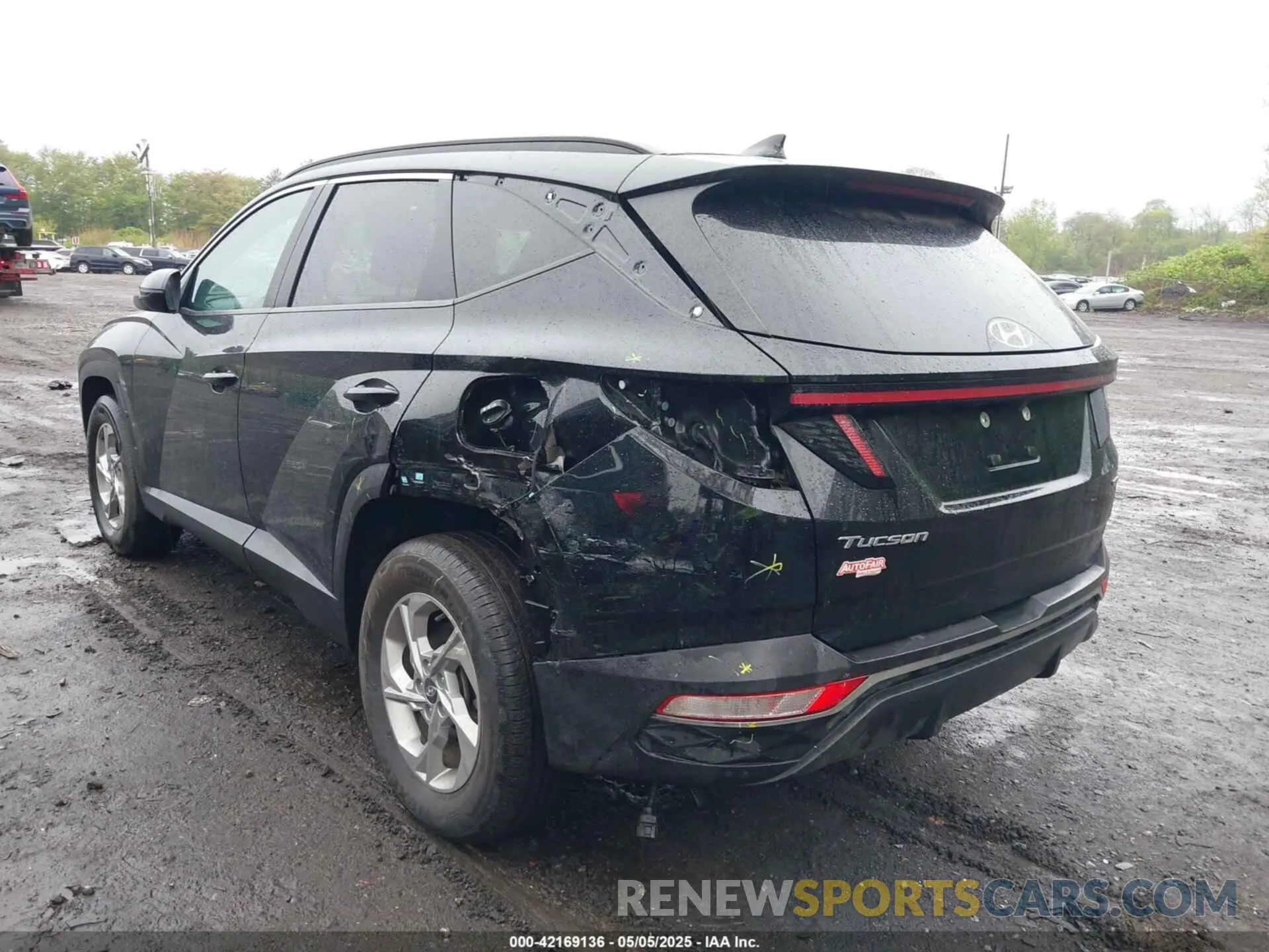 6 fotografías del automóvil dañado 5NMJBCAE9NH015906 HYUNDAI TUCSON 2022