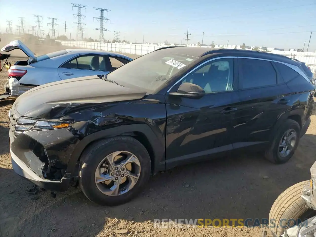 1 fotografías del automóvil dañado 5NMJBCAE9NH137827 HYUNDAI TUCSON 2022