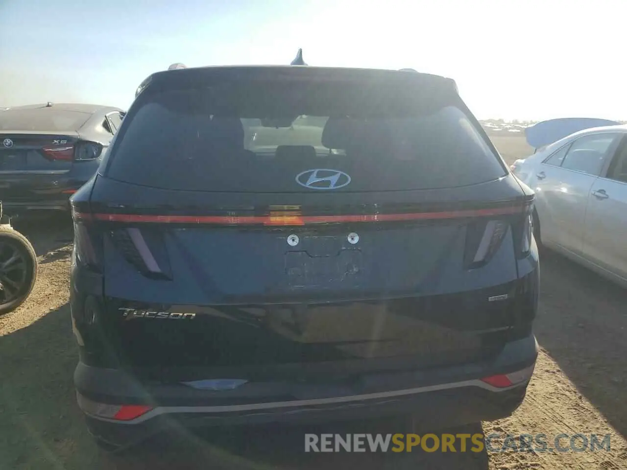 6 fotografías del automóvil dañado 5NMJBCAE9NH137827 HYUNDAI TUCSON 2022