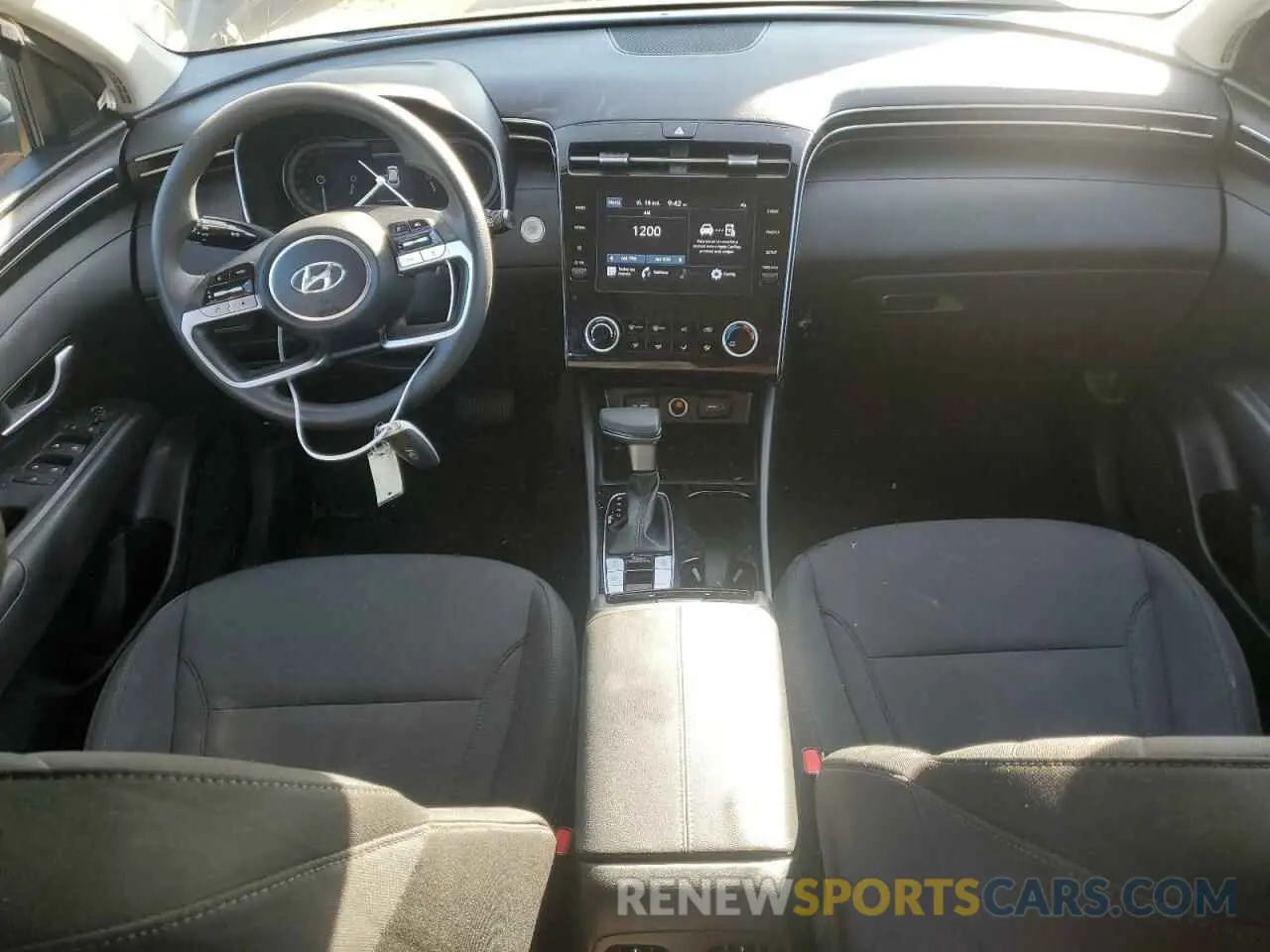 8 fotografías del automóvil dañado 5NMJBCAE9NH137827 HYUNDAI TUCSON 2022