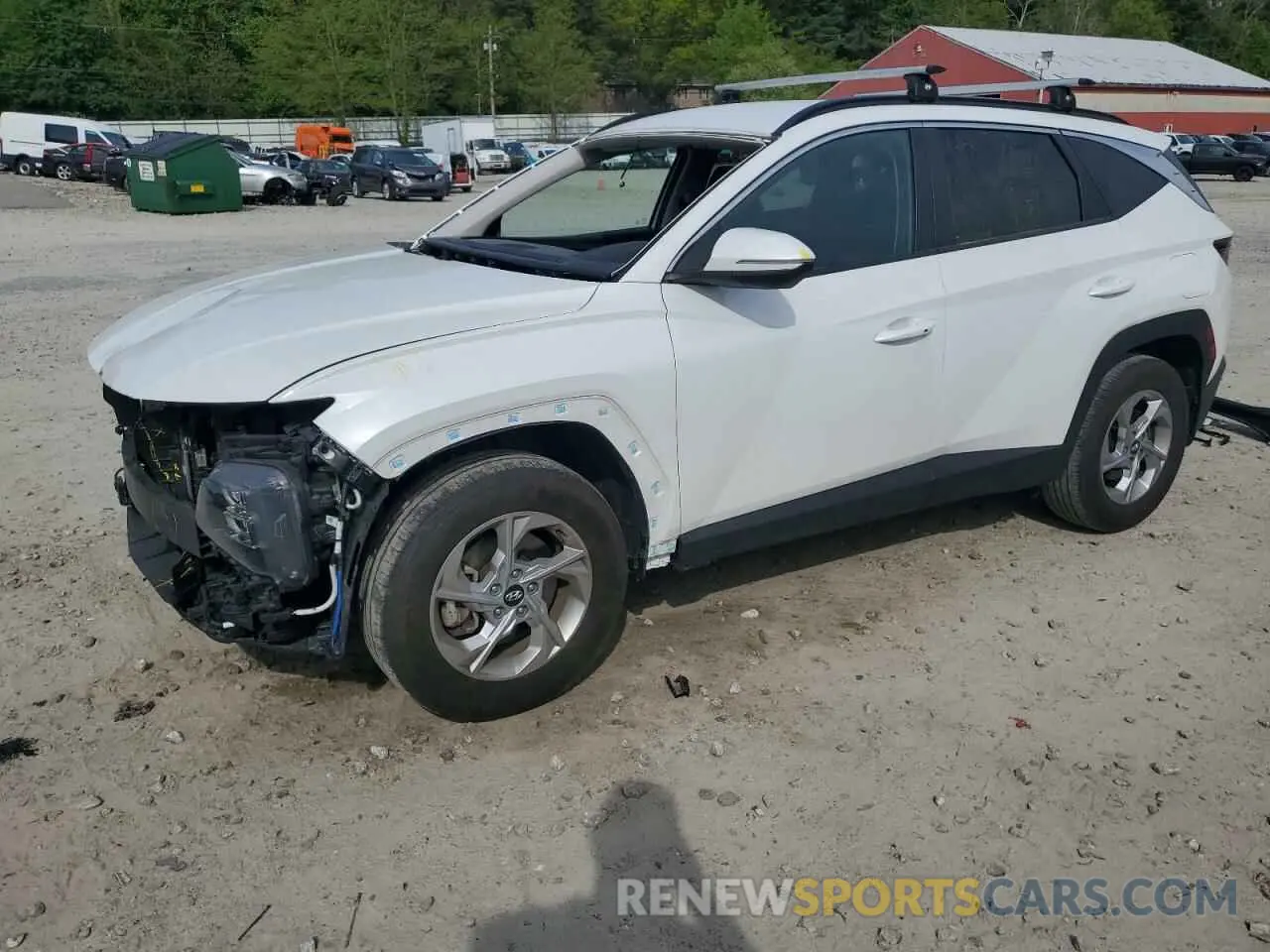 1 fotografías del automóvil dañado 5NMJBCAE9NH154689 HYUNDAI TUCSON 2022