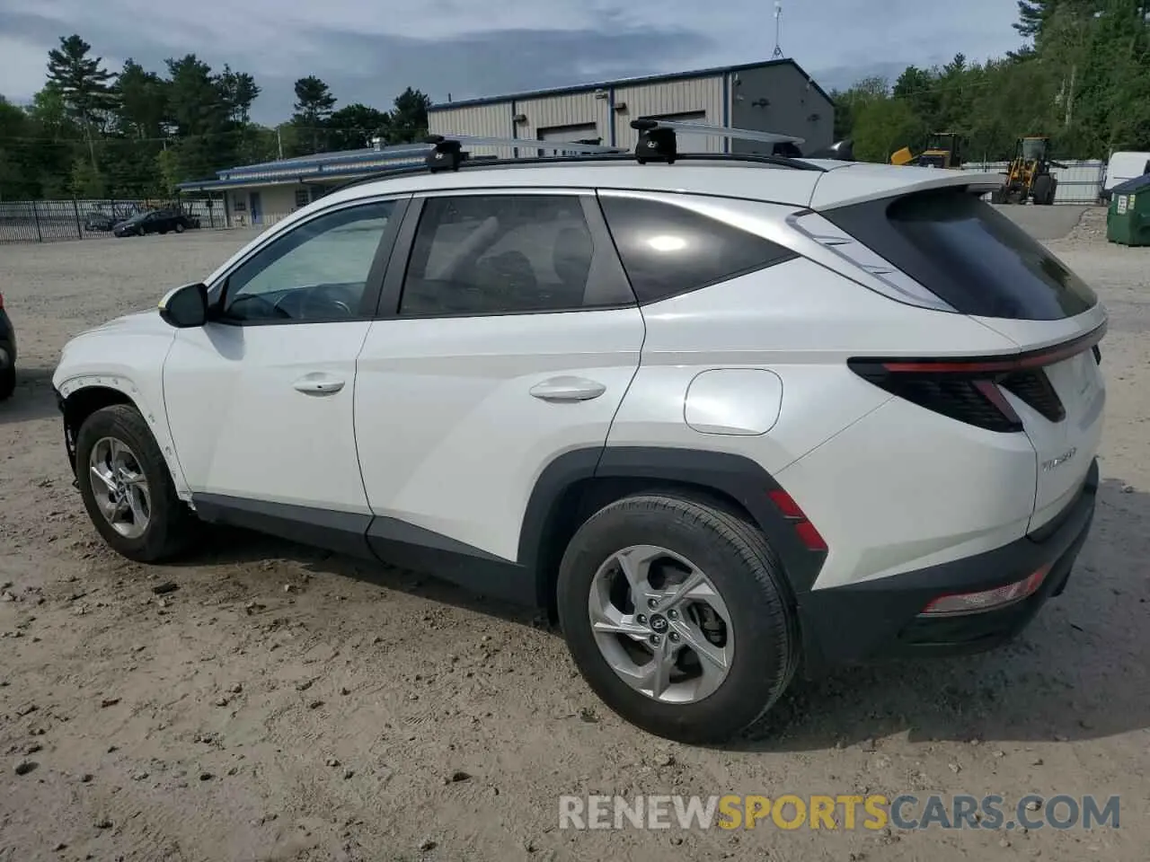 2 fotografías del automóvil dañado 5NMJBCAE9NH154689 HYUNDAI TUCSON 2022
