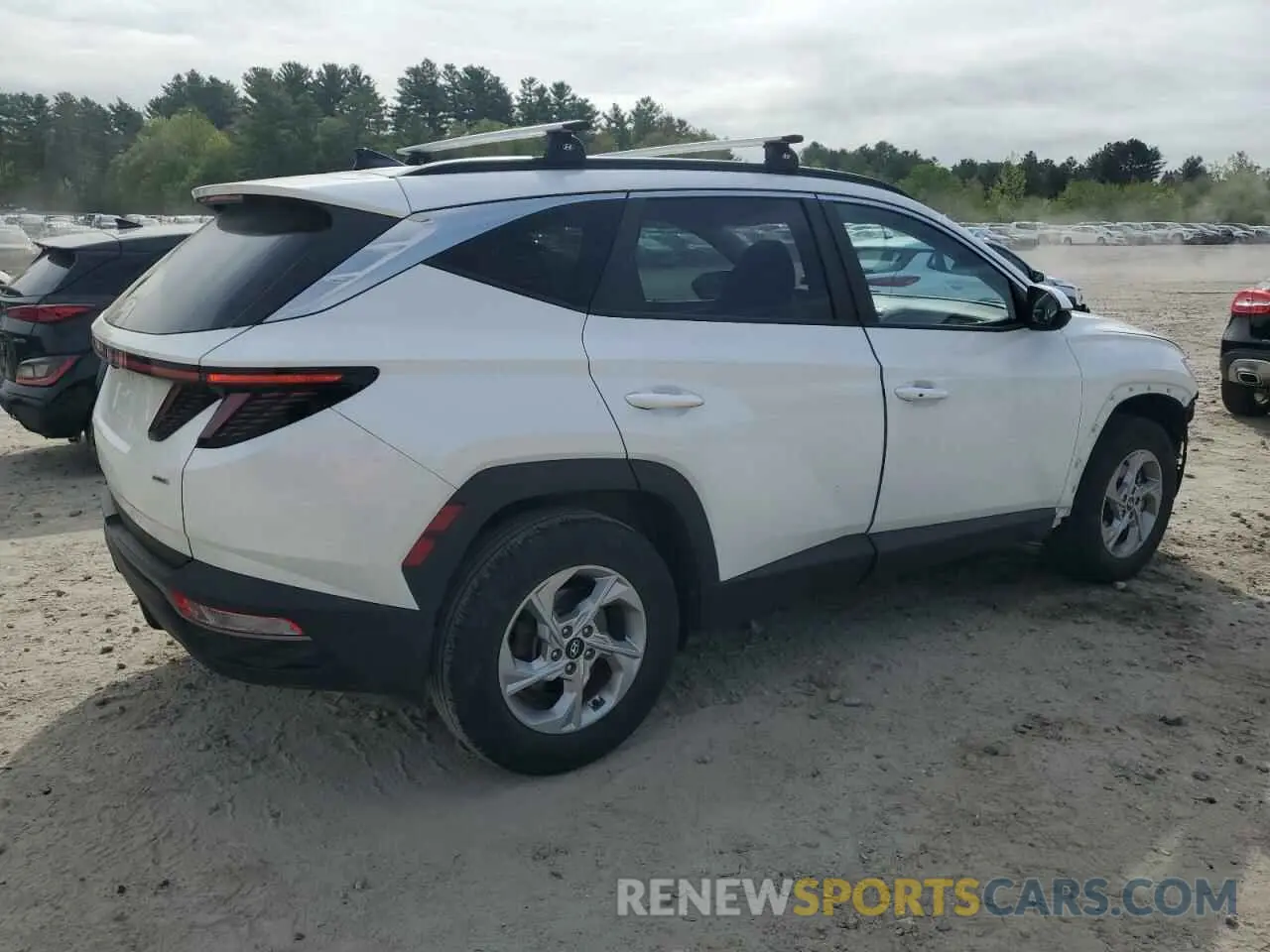 3 fotografías del automóvil dañado 5NMJBCAE9NH154689 HYUNDAI TUCSON 2022