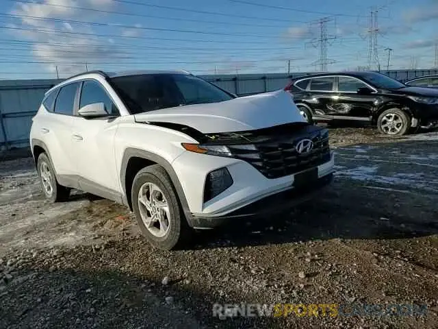 10 fotografías del automóvil dañado 5NMJBCAE9NH160038 HYUNDAI TUCSON 2022