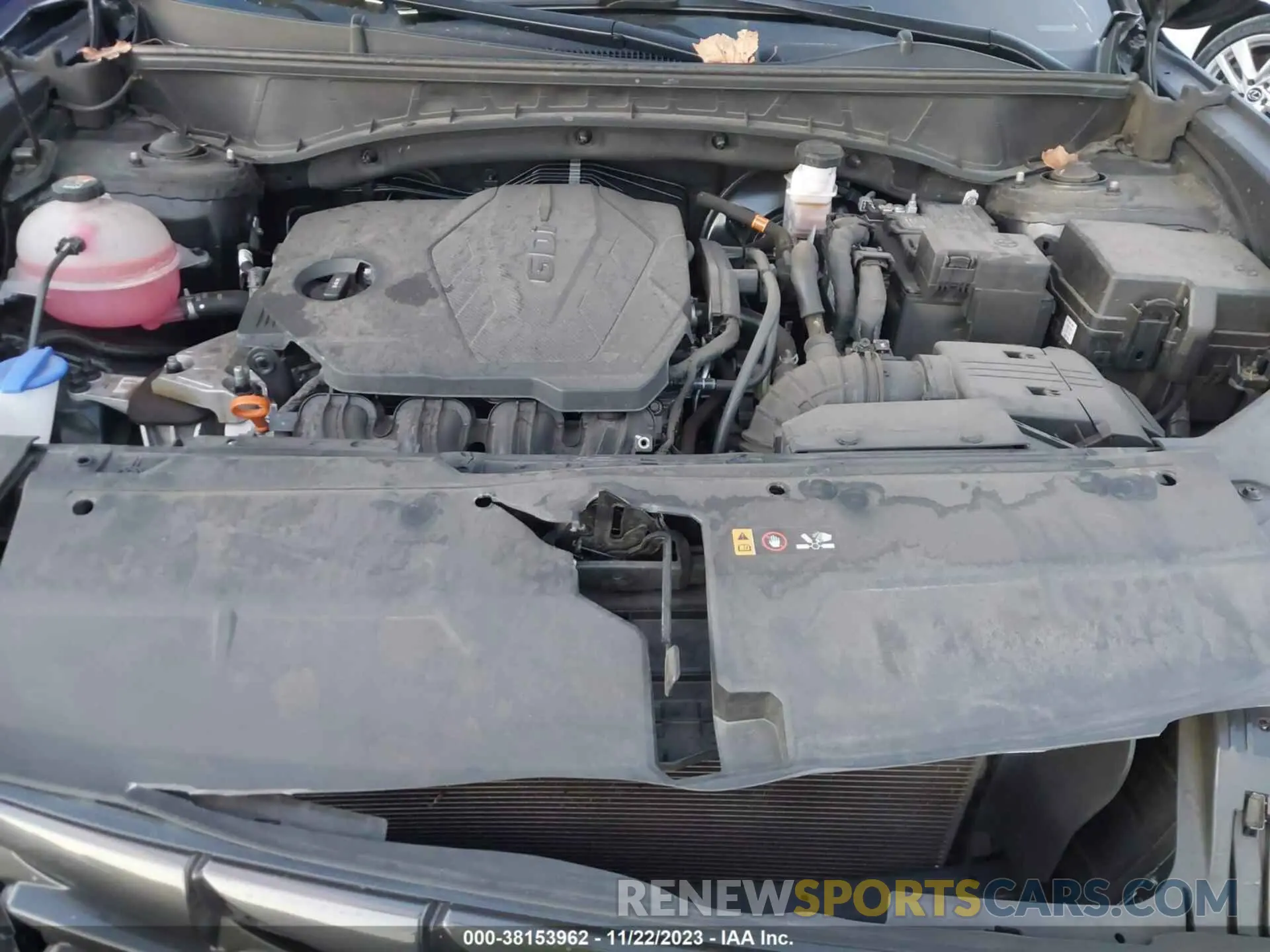 10 fotografías del automóvil dañado 5NMJBCAEXNH037882 HYUNDAI TUCSON 2022