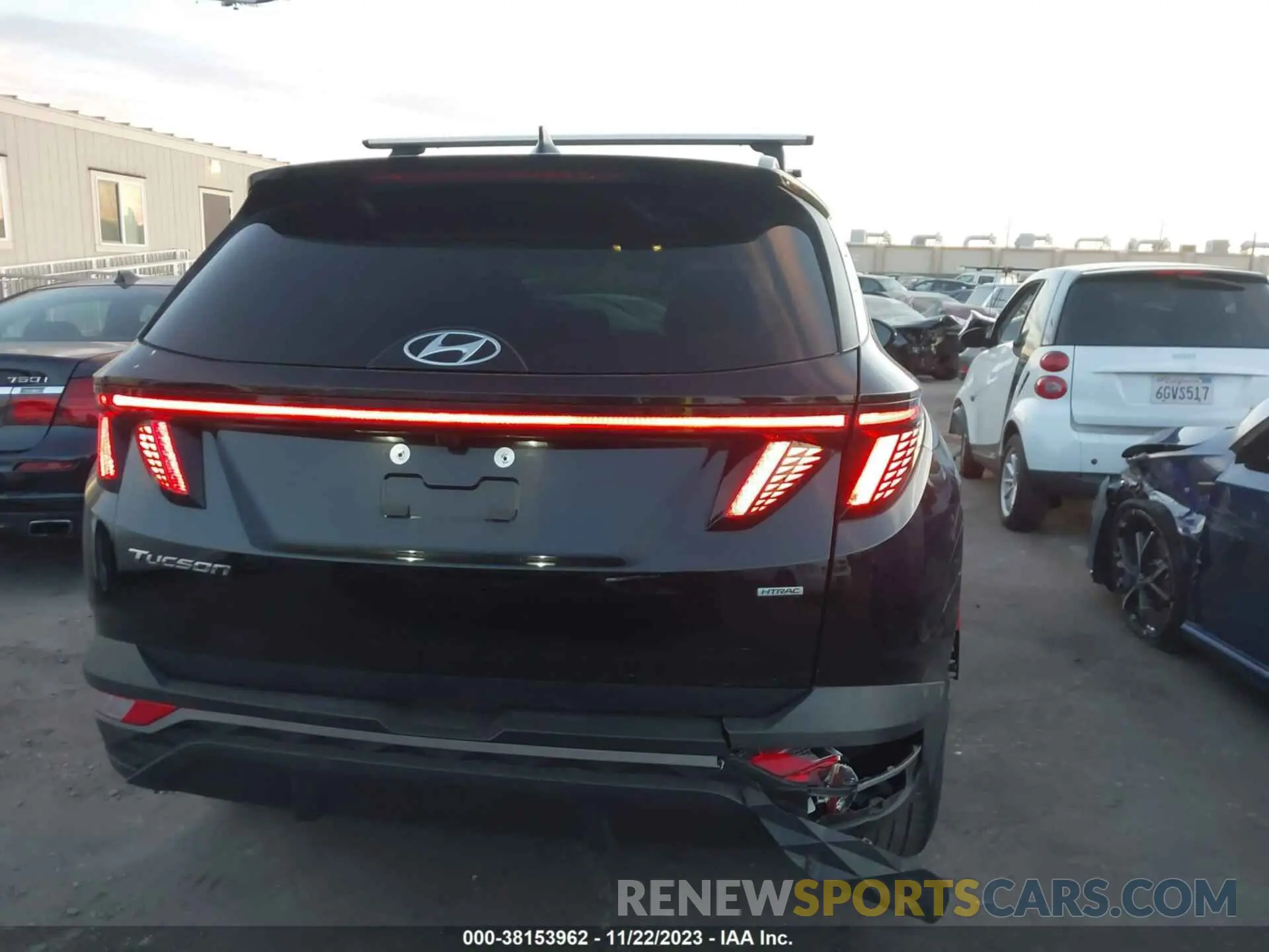 16 fotografías del automóvil dañado 5NMJBCAEXNH037882 HYUNDAI TUCSON 2022