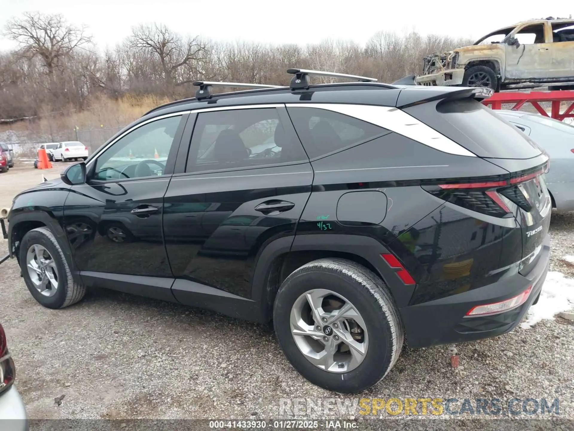 14 fotografías del automóvil dañado 5NMJBCAEXNH141045 HYUNDAI TUCSON 2022
