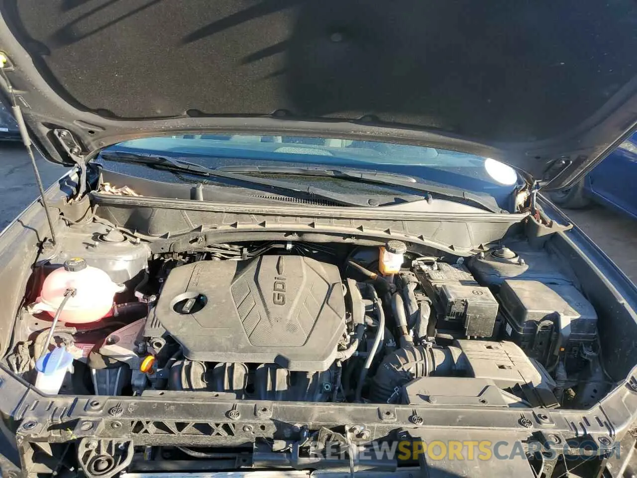 12 fotografías del automóvil dañado 5NMJBCAEXNH155186 HYUNDAI TUCSON 2022