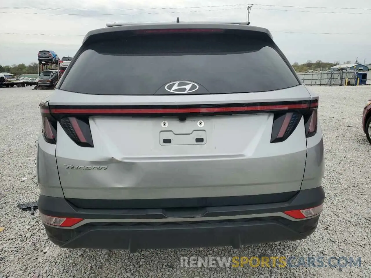 6 fotografías del automóvil dañado 5NMJC3AE0NH044837 HYUNDAI TUCSON 2022