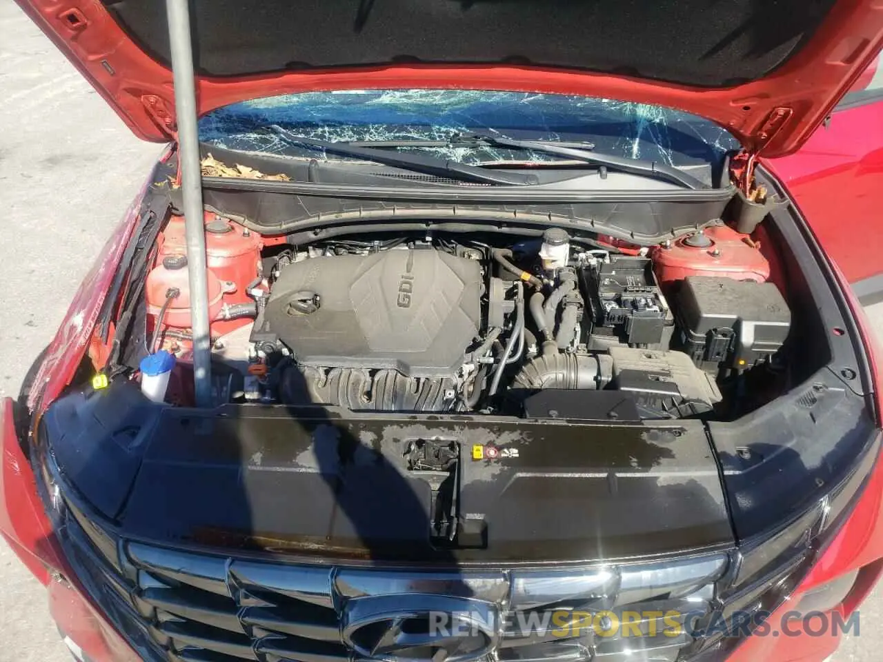 12 fotografías del automóvil dañado 5NMJC3AE0NH127216 HYUNDAI TUCSON 2022