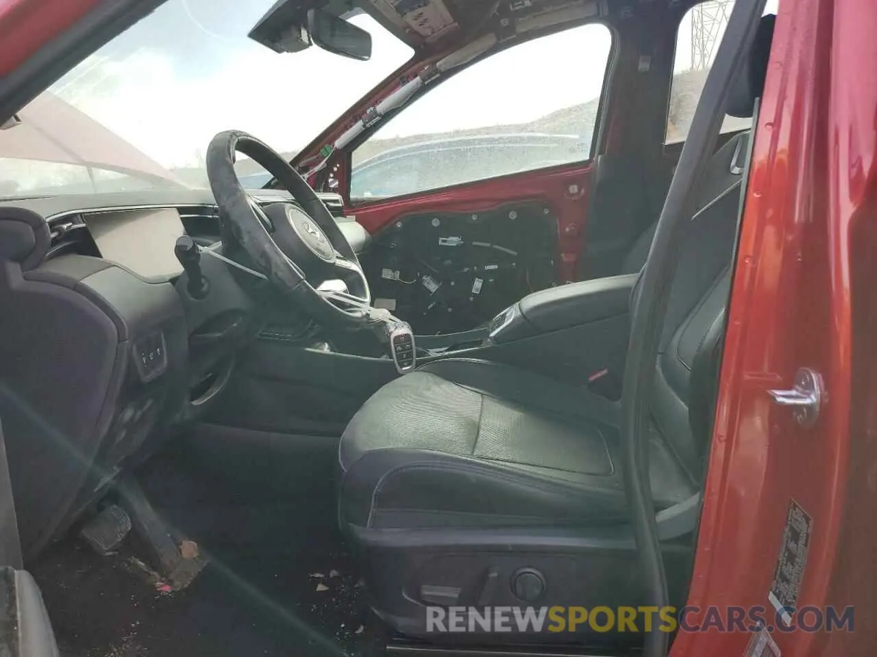 7 fotografías del automóvil dañado 5NMJC3AE1NH088460 HYUNDAI TUCSON 2022