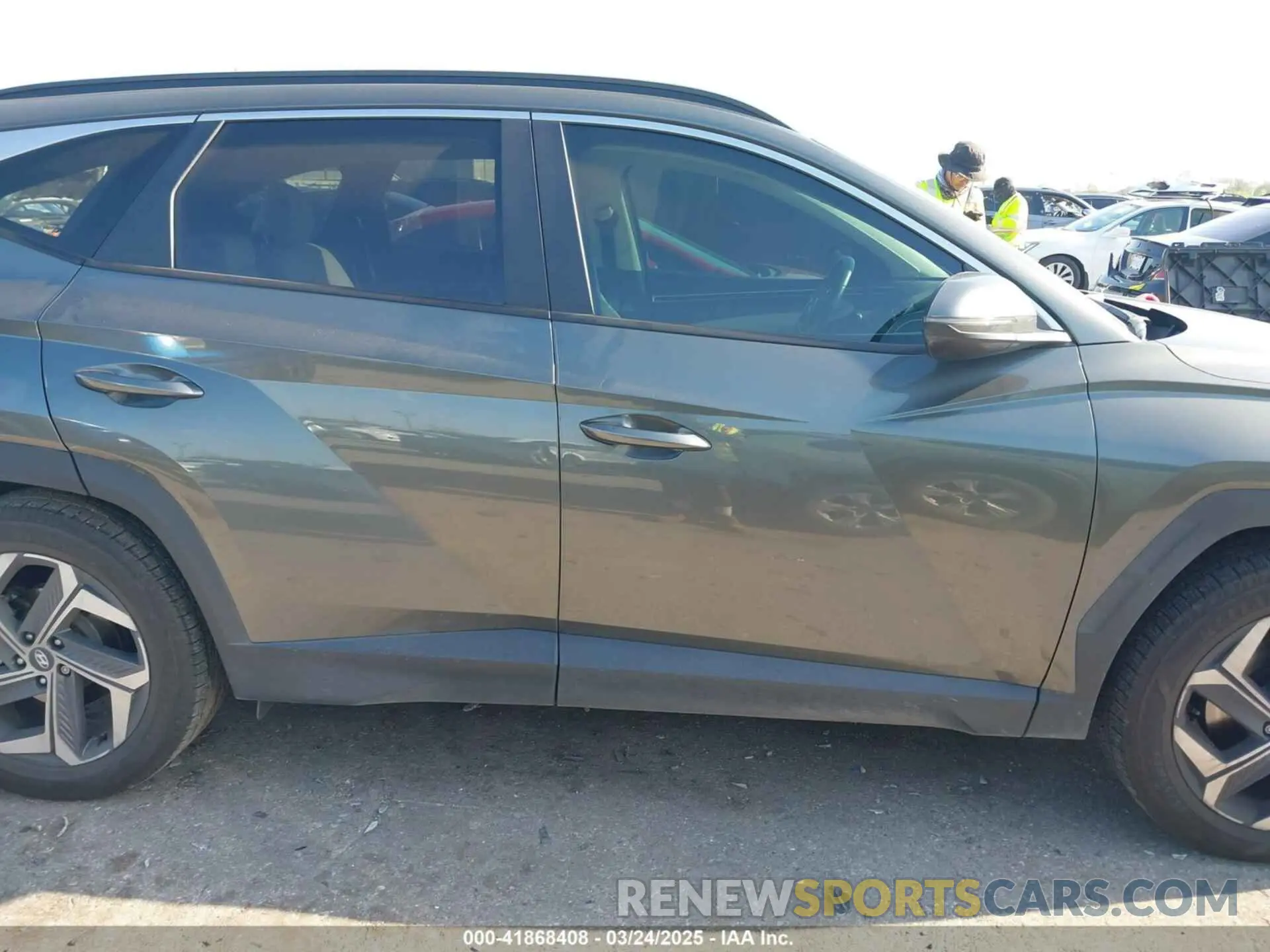 13 fotografías del automóvil dañado 5NMJC3AE1NH152514 HYUNDAI TUCSON 2022
