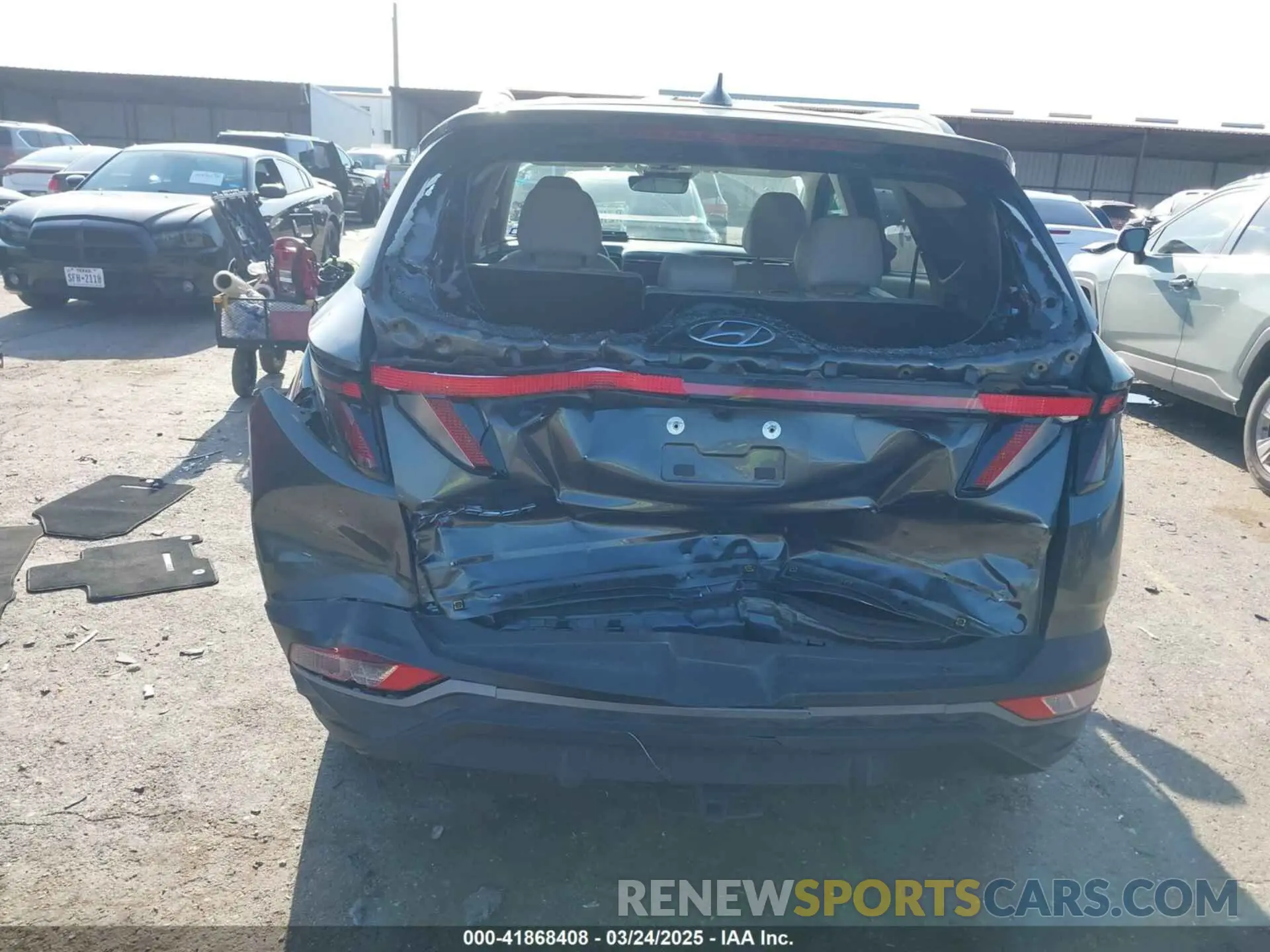16 fotografías del automóvil dañado 5NMJC3AE1NH152514 HYUNDAI TUCSON 2022