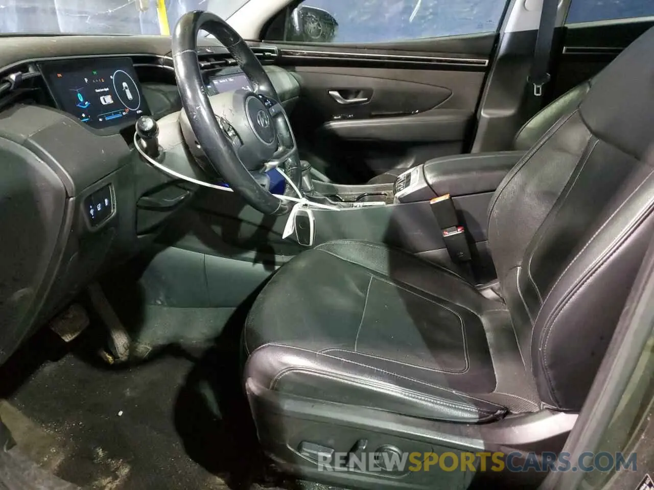 7 fotografías del automóvil dañado 5NMJC3AE5NH043053 HYUNDAI TUCSON 2022