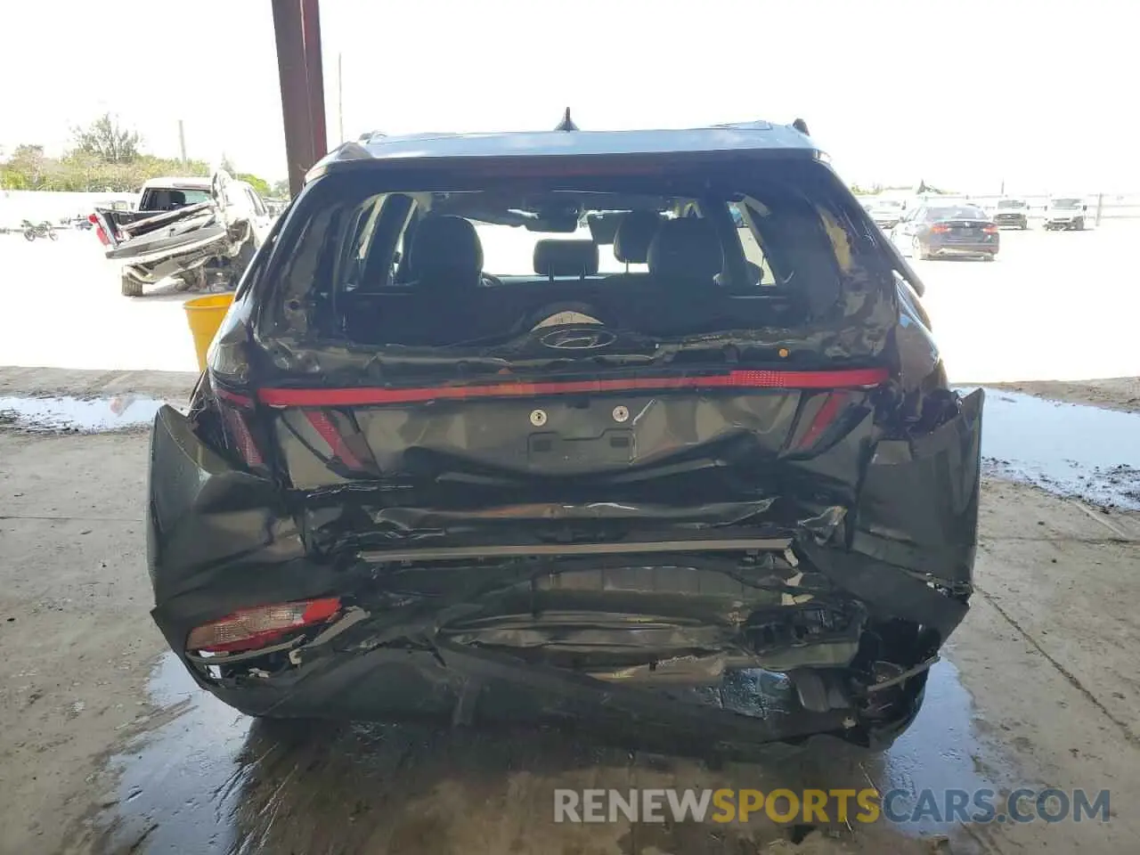 6 fotografías del automóvil dañado 5NMJC3AE6NH078801 HYUNDAI TUCSON 2022