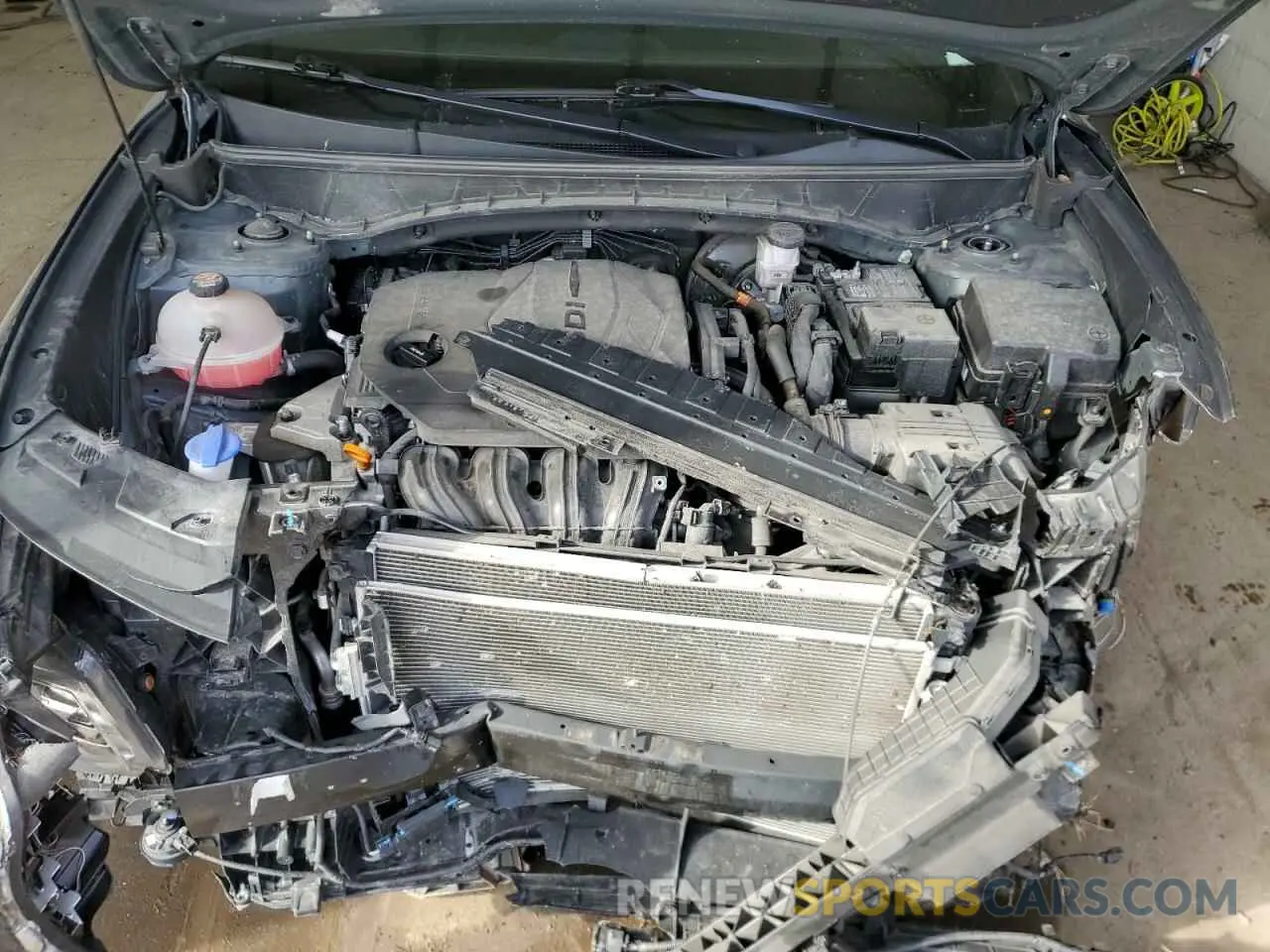 12 fotografías del automóvil dañado 5NMJC3AEXNH133590 HYUNDAI TUCSON 2022