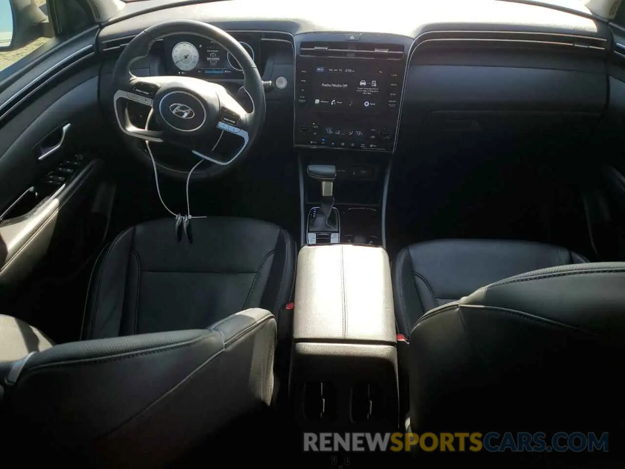 8 fotografías del automóvil dañado 5NMJC3AEXNH137011 HYUNDAI TUCSON 2022