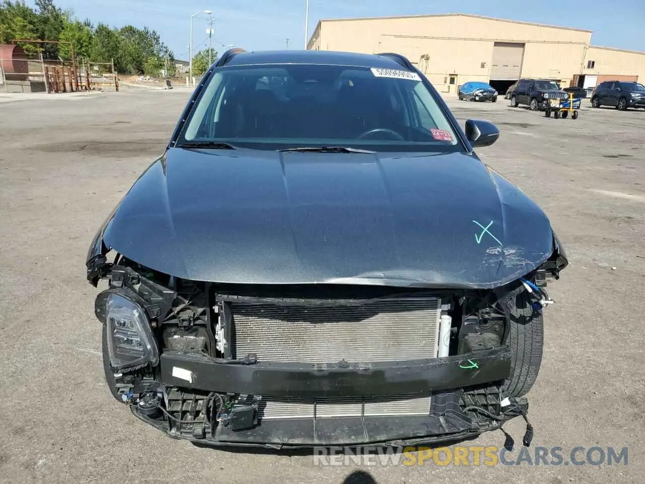 5 fotografías del automóvil dañado 5NMJC3AEXNH137056 HYUNDAI TUCSON 2022