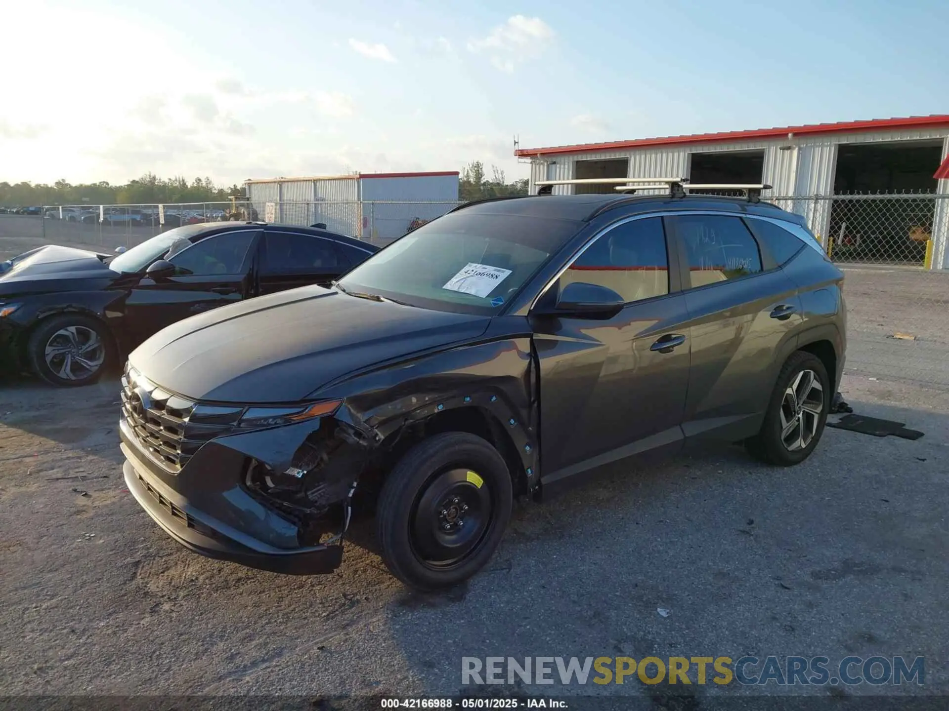 2 fotografías del automóvil dañado 5NMJCCAE0NH149457 HYUNDAI TUCSON 2022