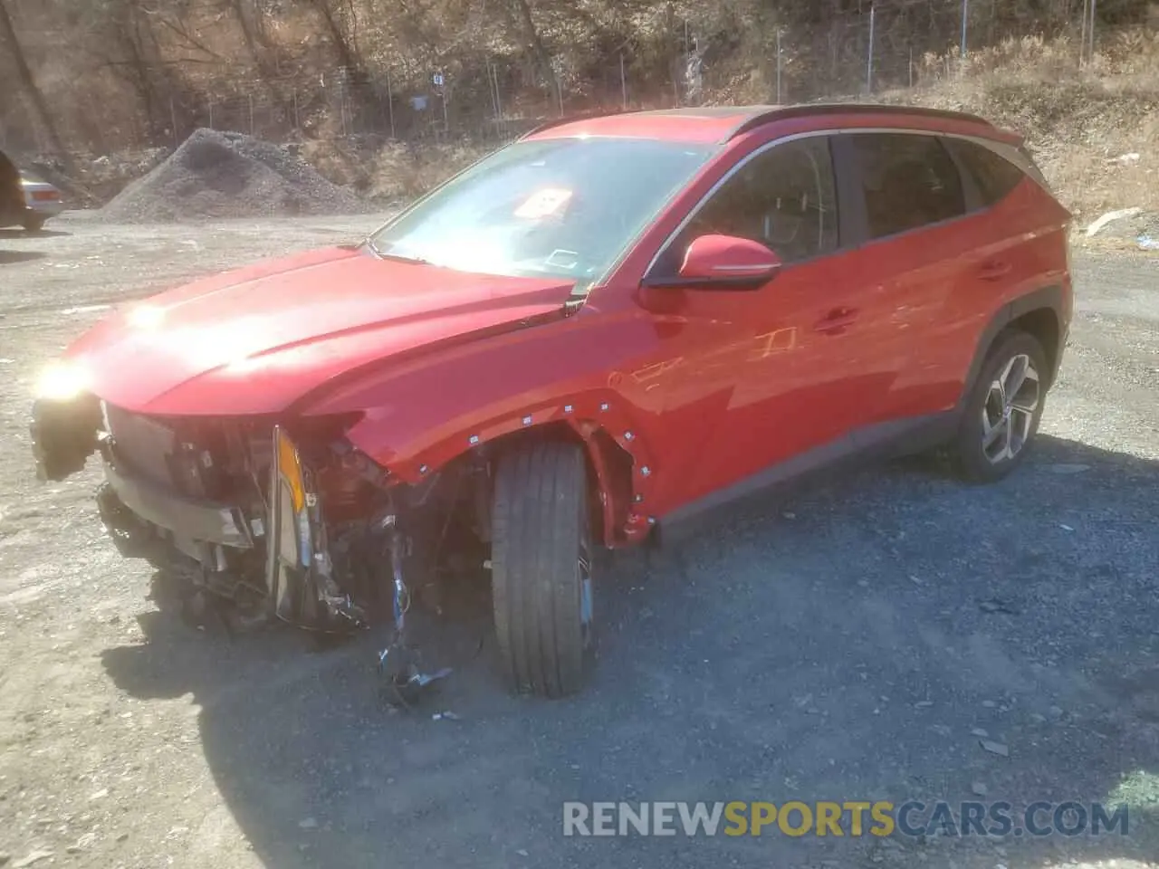 1 fotografías del automóvil dañado 5NMJCCAE1NH014262 HYUNDAI TUCSON 2022