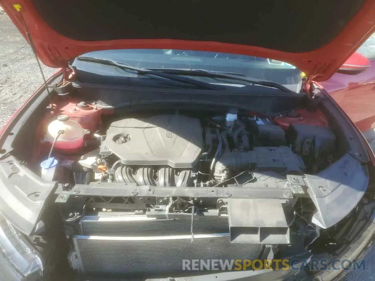 11 fotografías del automóvil dañado 5NMJCCAE1NH014262 HYUNDAI TUCSON 2022