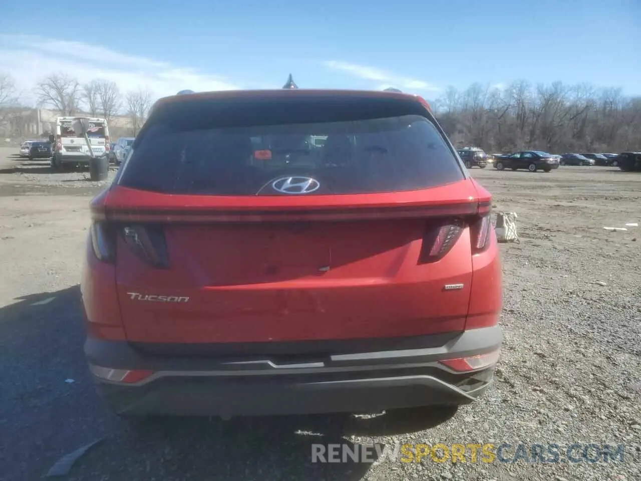 6 fotografías del automóvil dañado 5NMJCCAE1NH014262 HYUNDAI TUCSON 2022