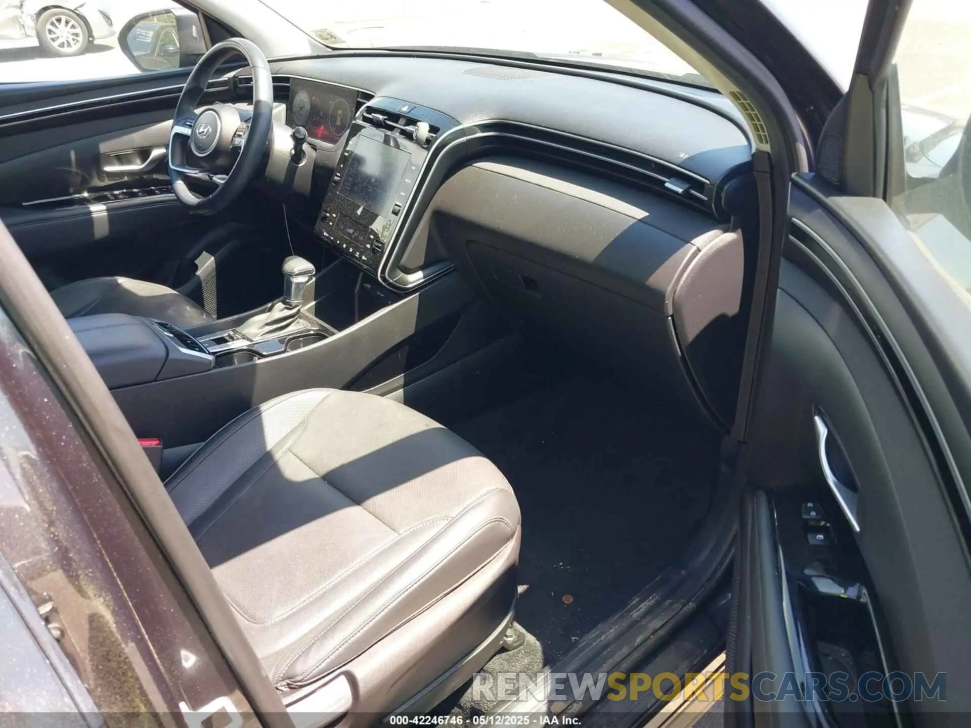 5 fotografías del automóvil dañado 5NMJCCAE1NH017789 HYUNDAI TUCSON 2022