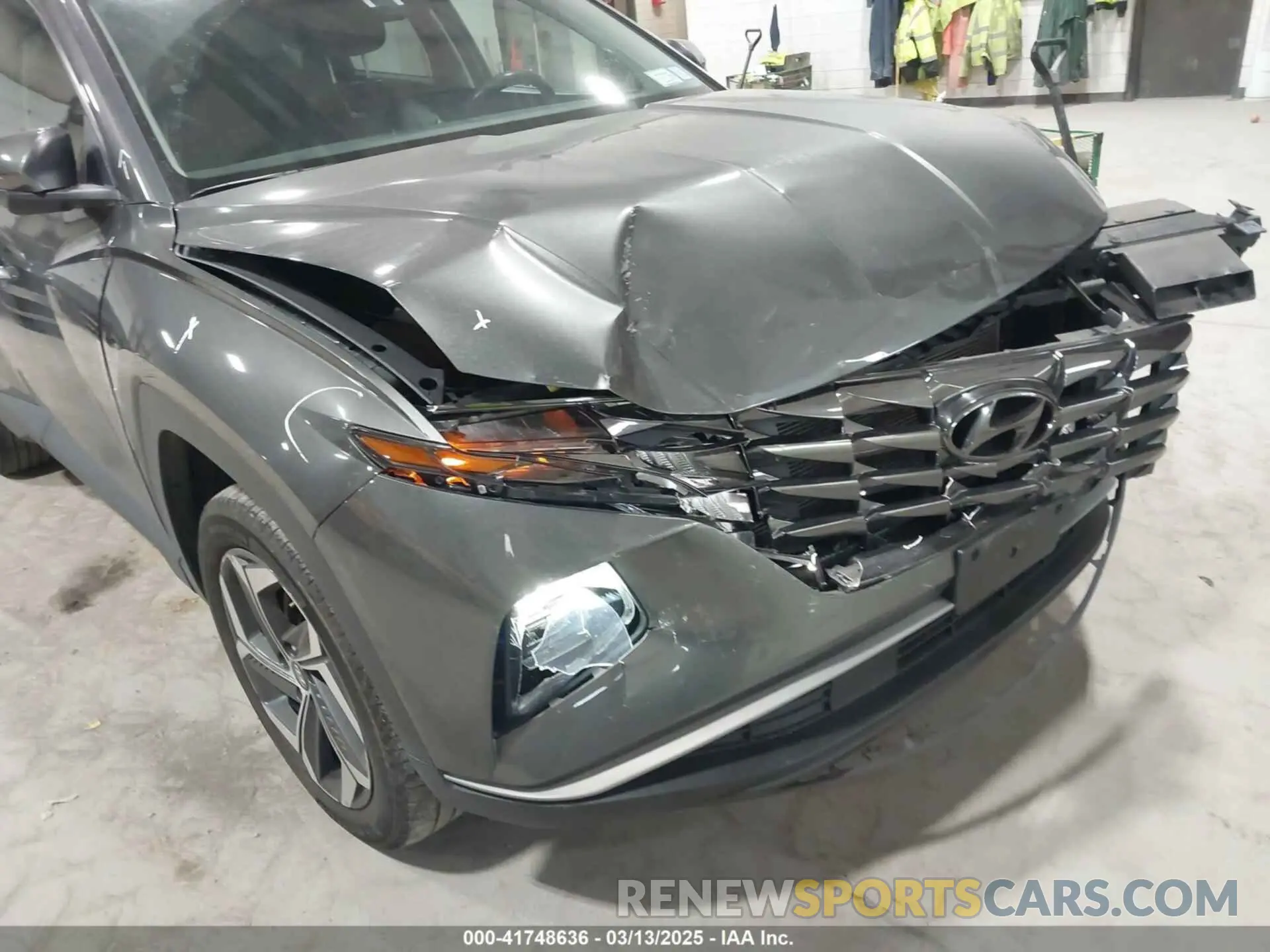 17 fotografías del automóvil dañado 5NMJCCAE1NH089480 HYUNDAI TUCSON 2022