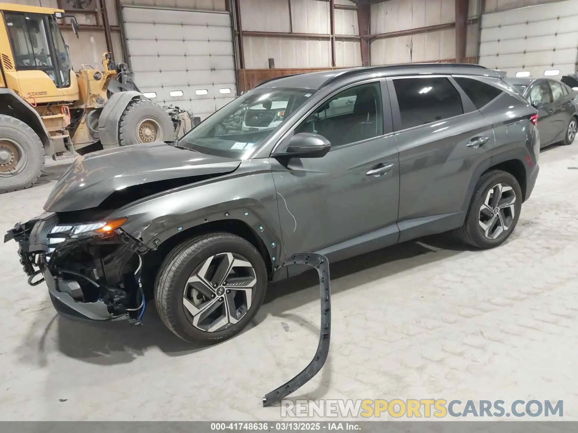 2 fotografías del automóvil dañado 5NMJCCAE1NH089480 HYUNDAI TUCSON 2022