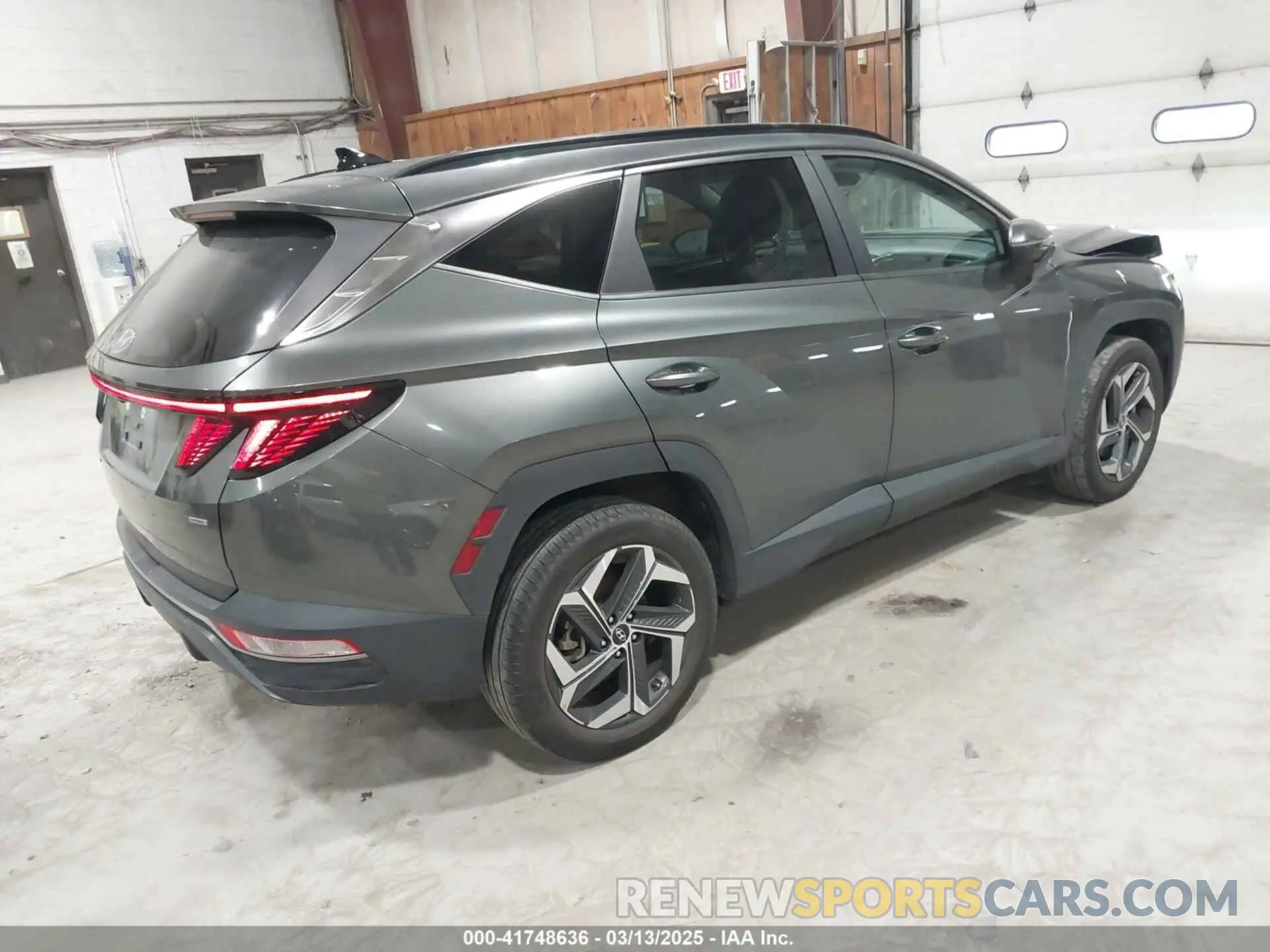 4 fotografías del automóvil dañado 5NMJCCAE1NH089480 HYUNDAI TUCSON 2022