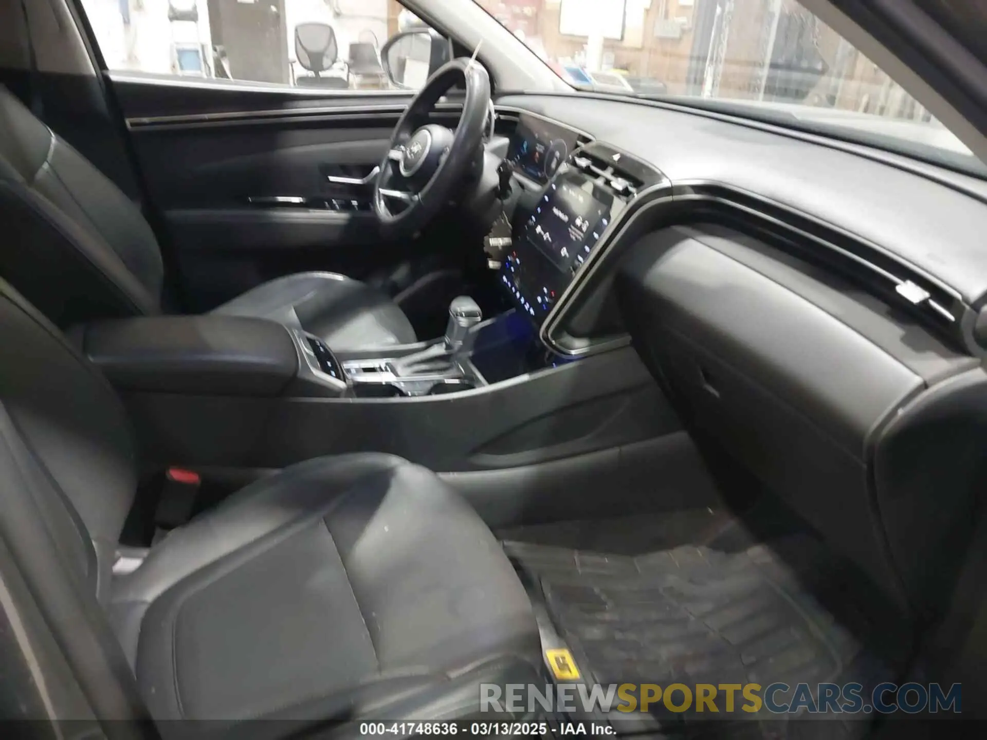 5 fotografías del automóvil dañado 5NMJCCAE1NH089480 HYUNDAI TUCSON 2022