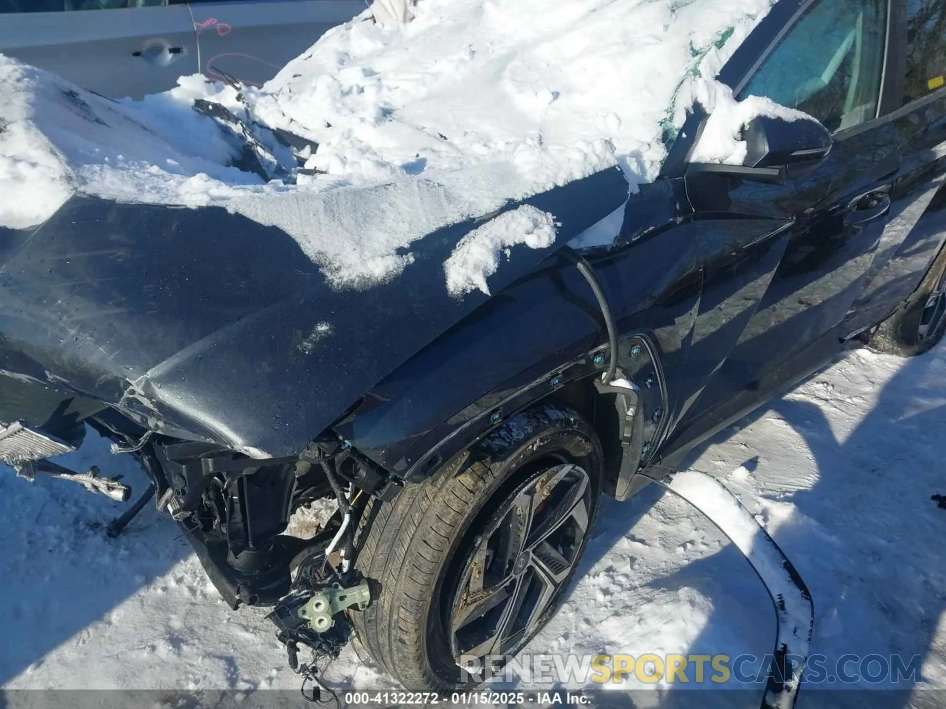 16 fotografías del automóvil dañado 5NMJCCAE2NH064412 HYUNDAI TUCSON 2022