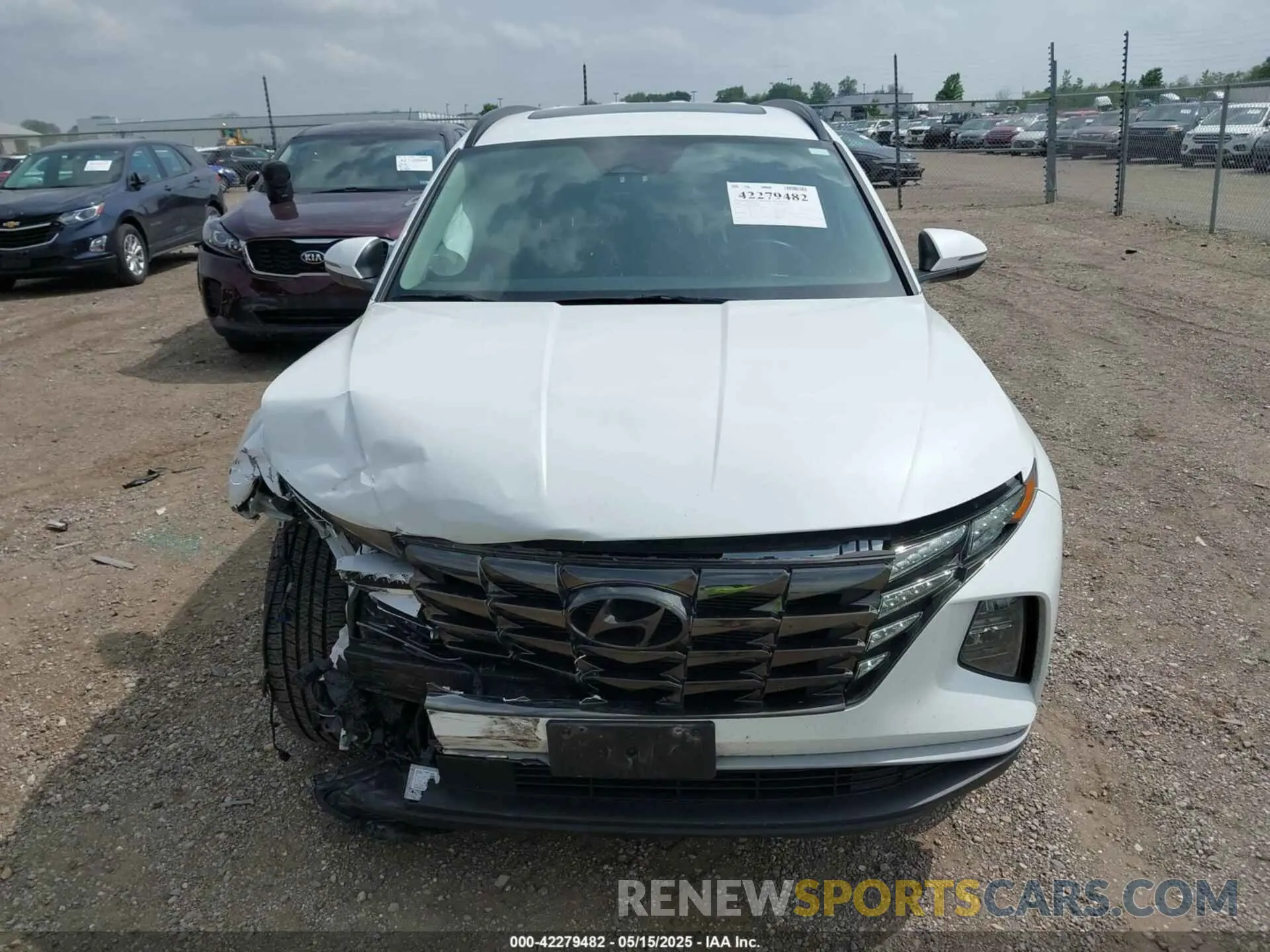 12 fotografías del automóvil dañado 5NMJCCAE3NH047585 HYUNDAI TUCSON 2022