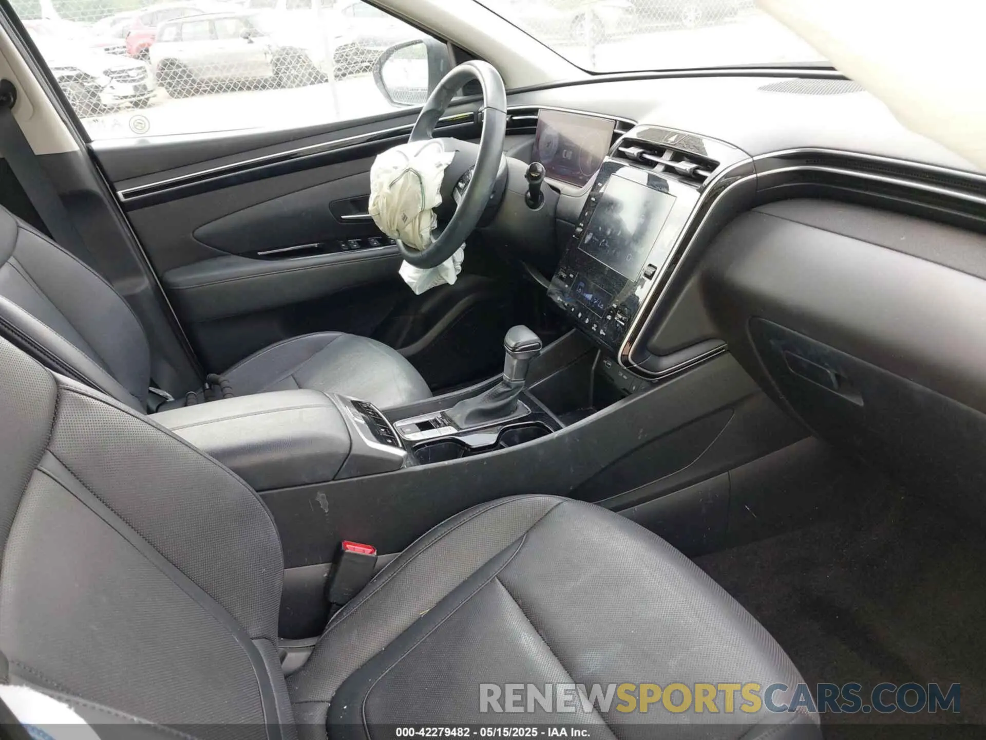 5 fotografías del automóvil dañado 5NMJCCAE3NH047585 HYUNDAI TUCSON 2022