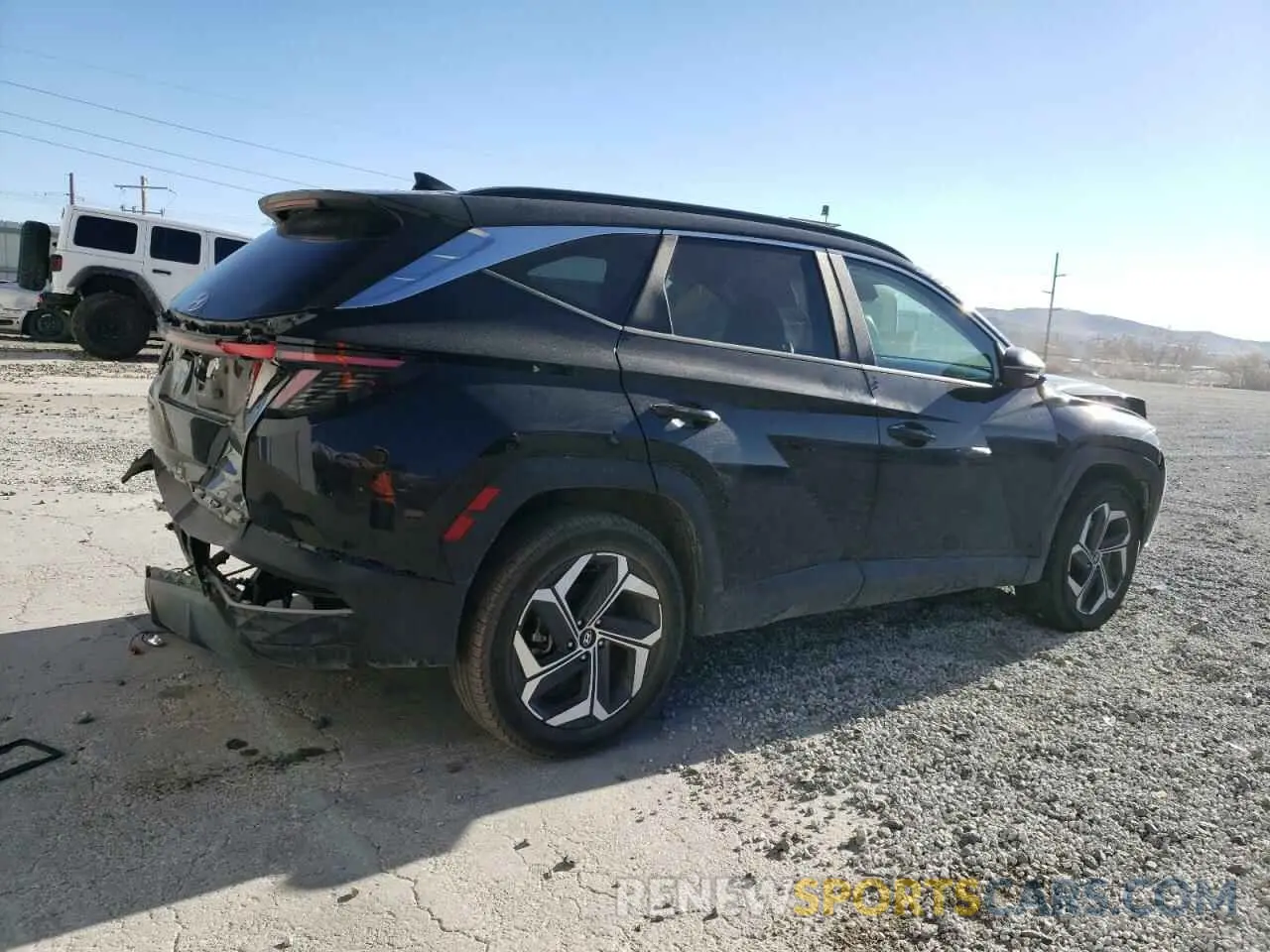 3 fotografías del automóvil dañado 5NMJCCAE3NH073068 HYUNDAI TUCSON 2022