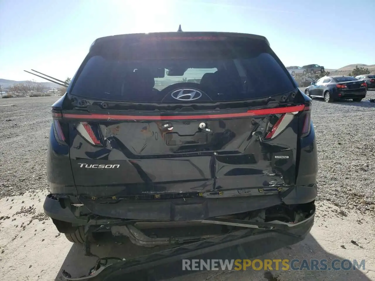 6 fotografías del automóvil dañado 5NMJCCAE3NH073068 HYUNDAI TUCSON 2022