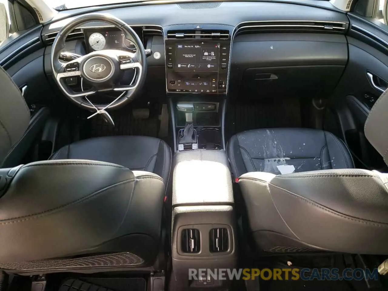 8 fotografías del automóvil dañado 5NMJCCAE3NH073068 HYUNDAI TUCSON 2022