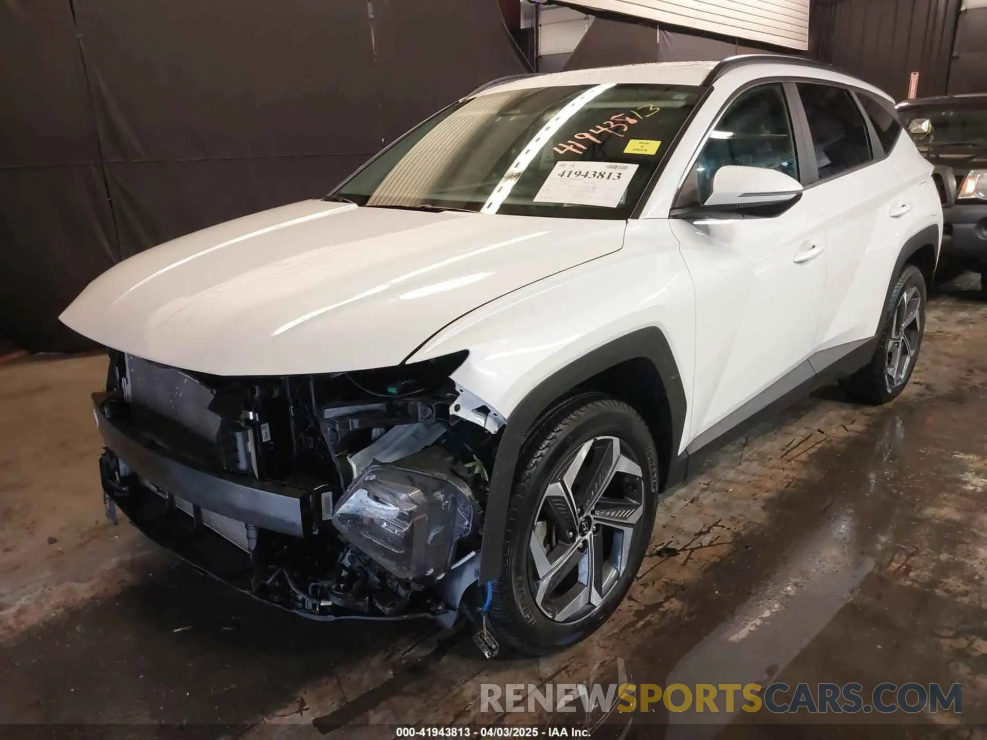 2 fotografías del automóvil dañado 5NMJCCAE4NH050673 HYUNDAI TUCSON 2022
