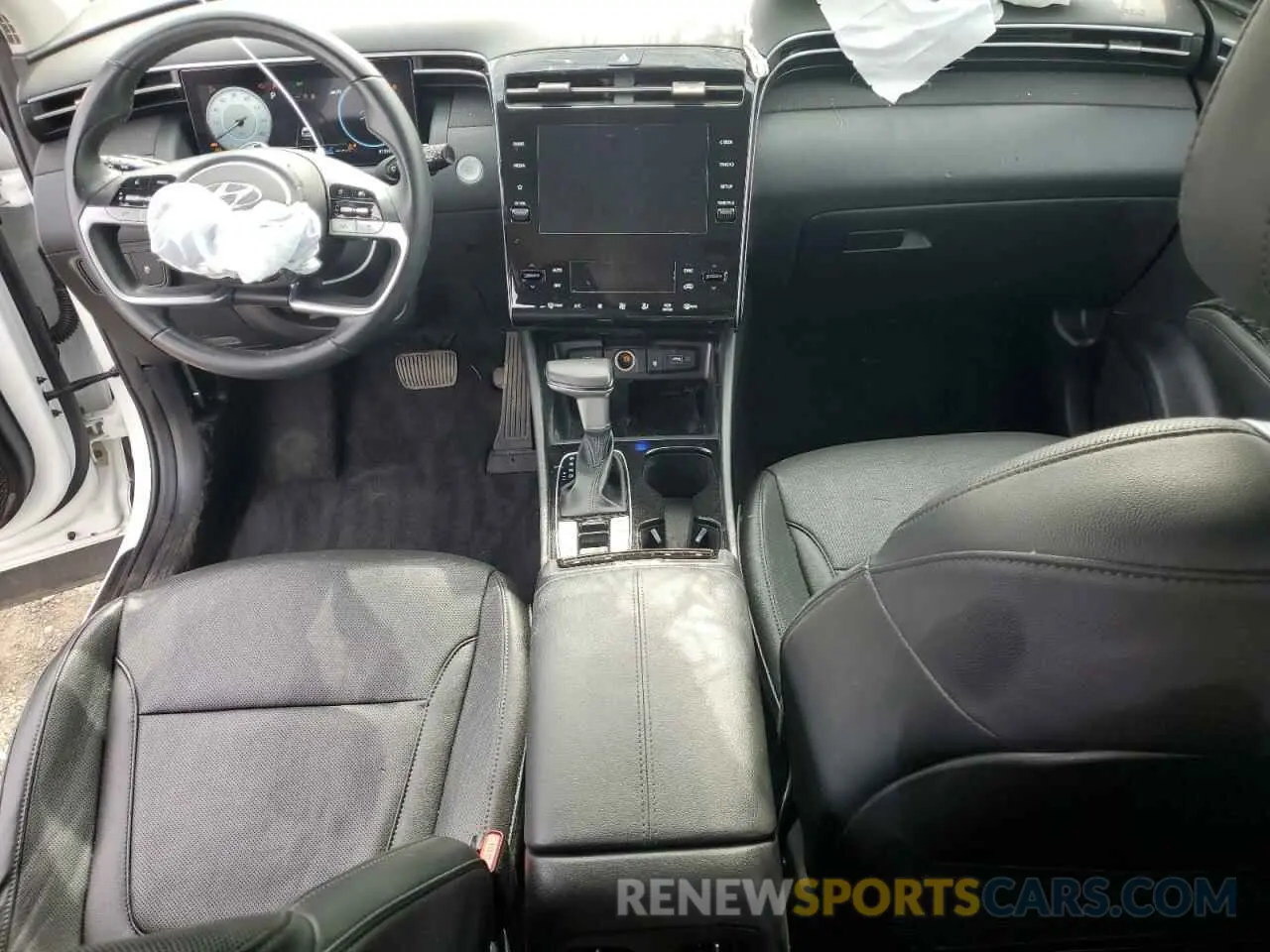 8 fotografías del automóvil dañado 5NMJCCAE4NH148313 HYUNDAI TUCSON 2022