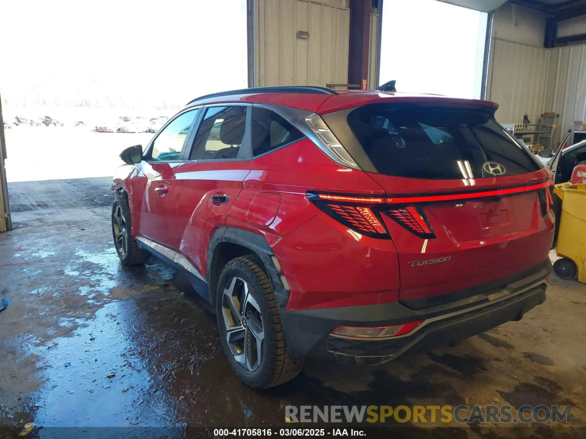 3 fotografías del automóvil dañado 5NMJCCAE5NH021148 HYUNDAI TUCSON 2022