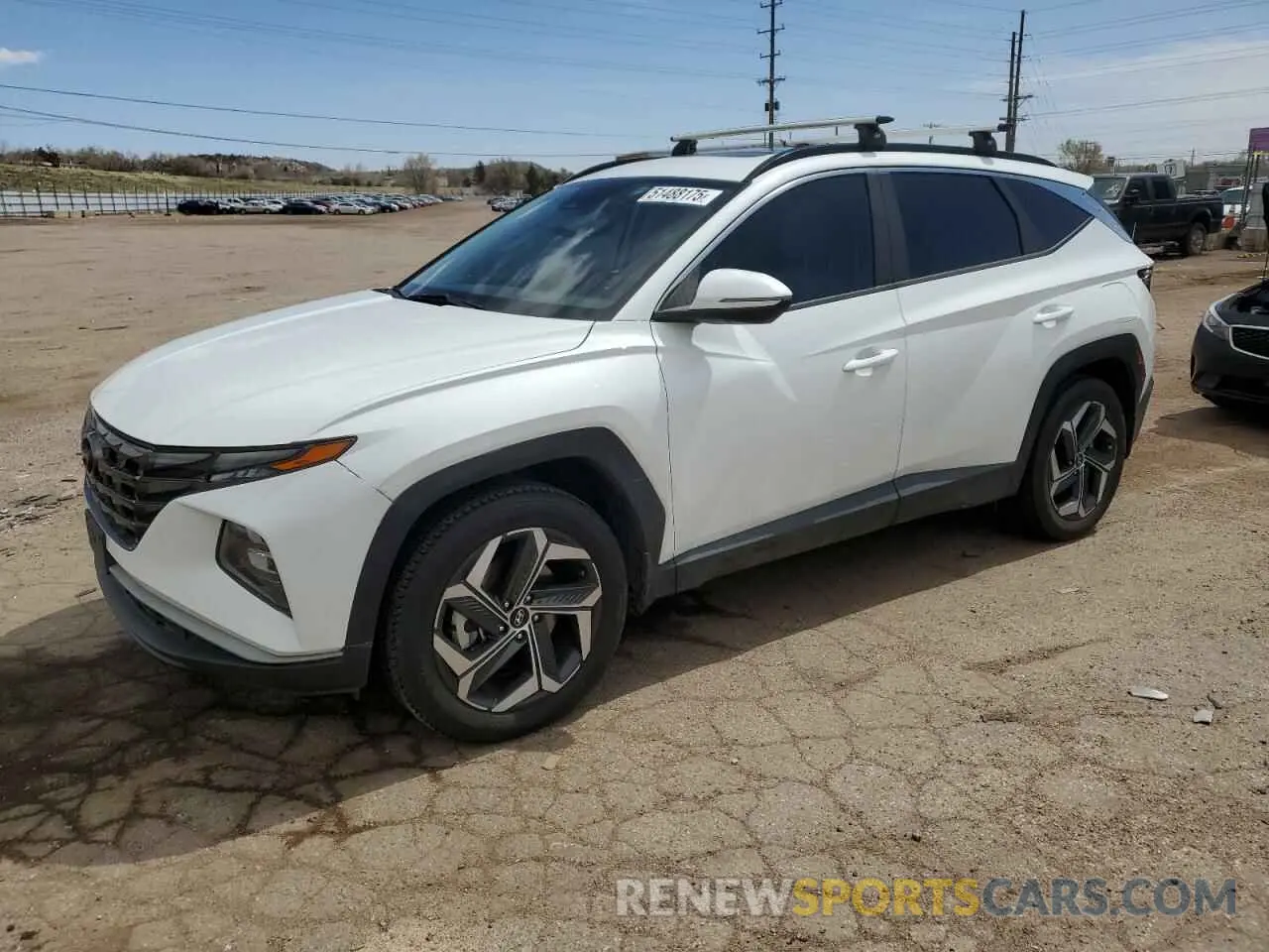 1 fotografías del automóvil dañado 5NMJCCAE5NH035292 HYUNDAI TUCSON 2022