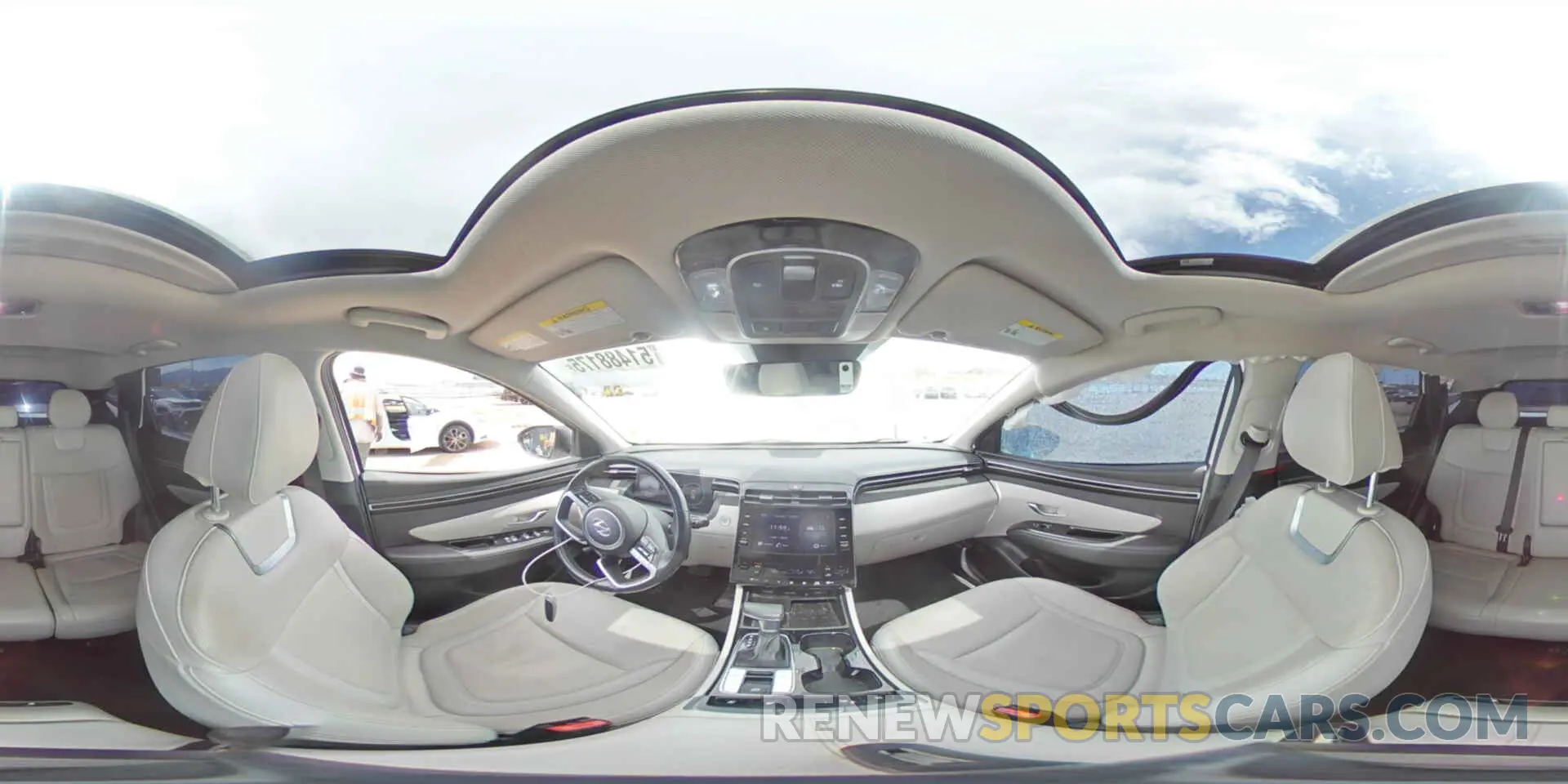 14 fotografías del automóvil dañado 5NMJCCAE5NH035292 HYUNDAI TUCSON 2022