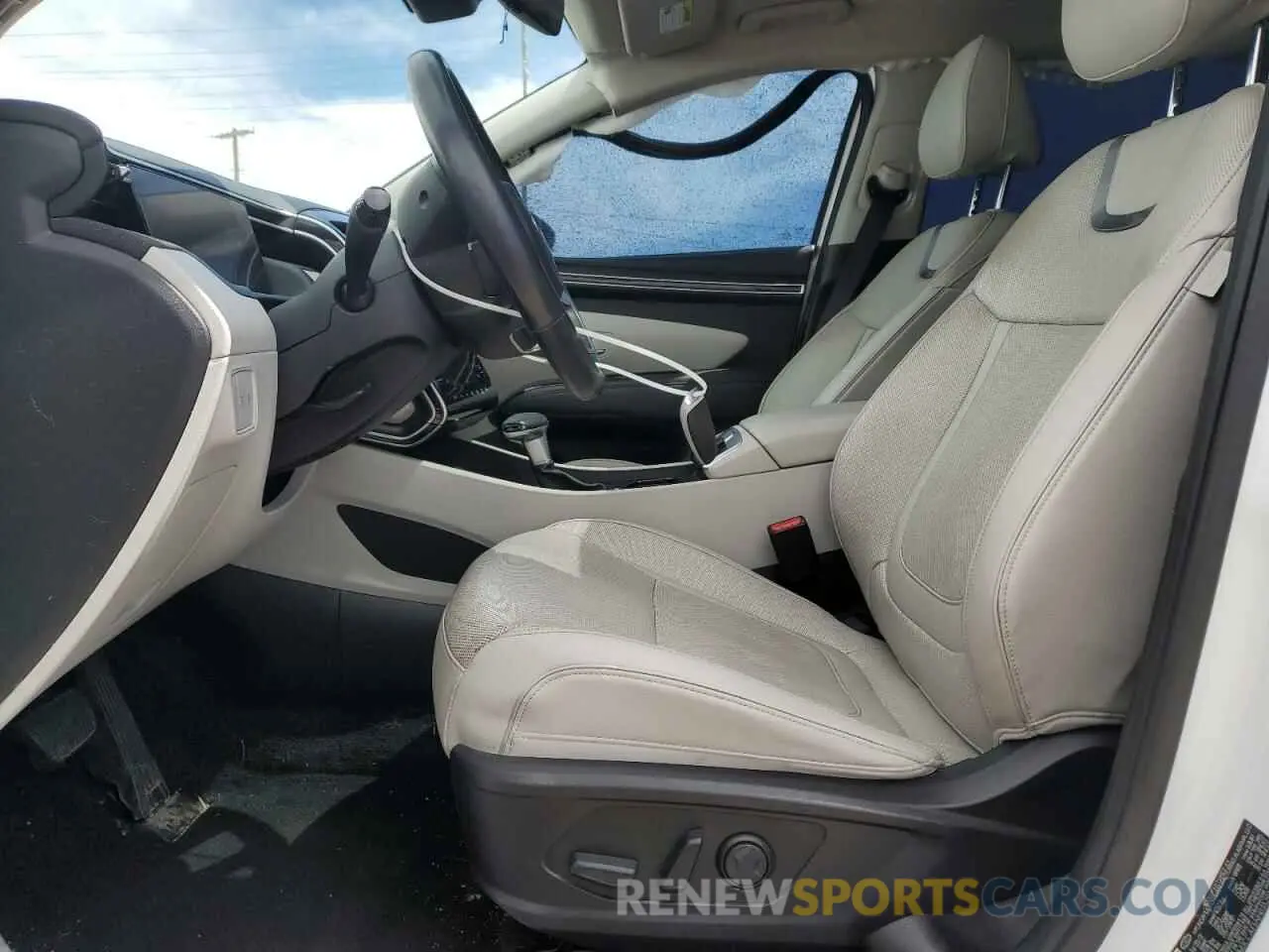 7 fotografías del automóvil dañado 5NMJCCAE5NH035292 HYUNDAI TUCSON 2022