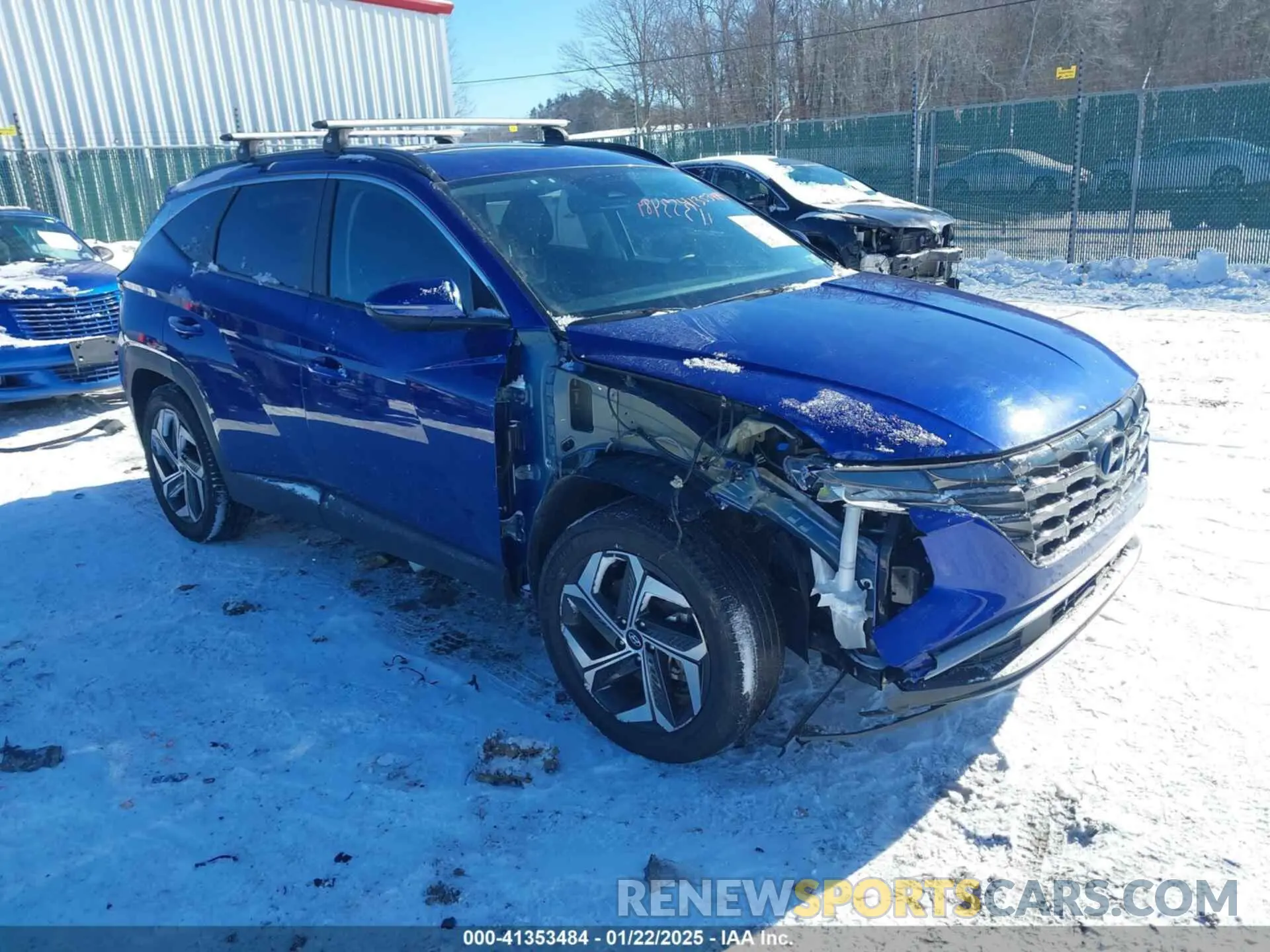 1 fotografías del automóvil dañado 5NMJCCAE6NH097218 HYUNDAI TUCSON 2022