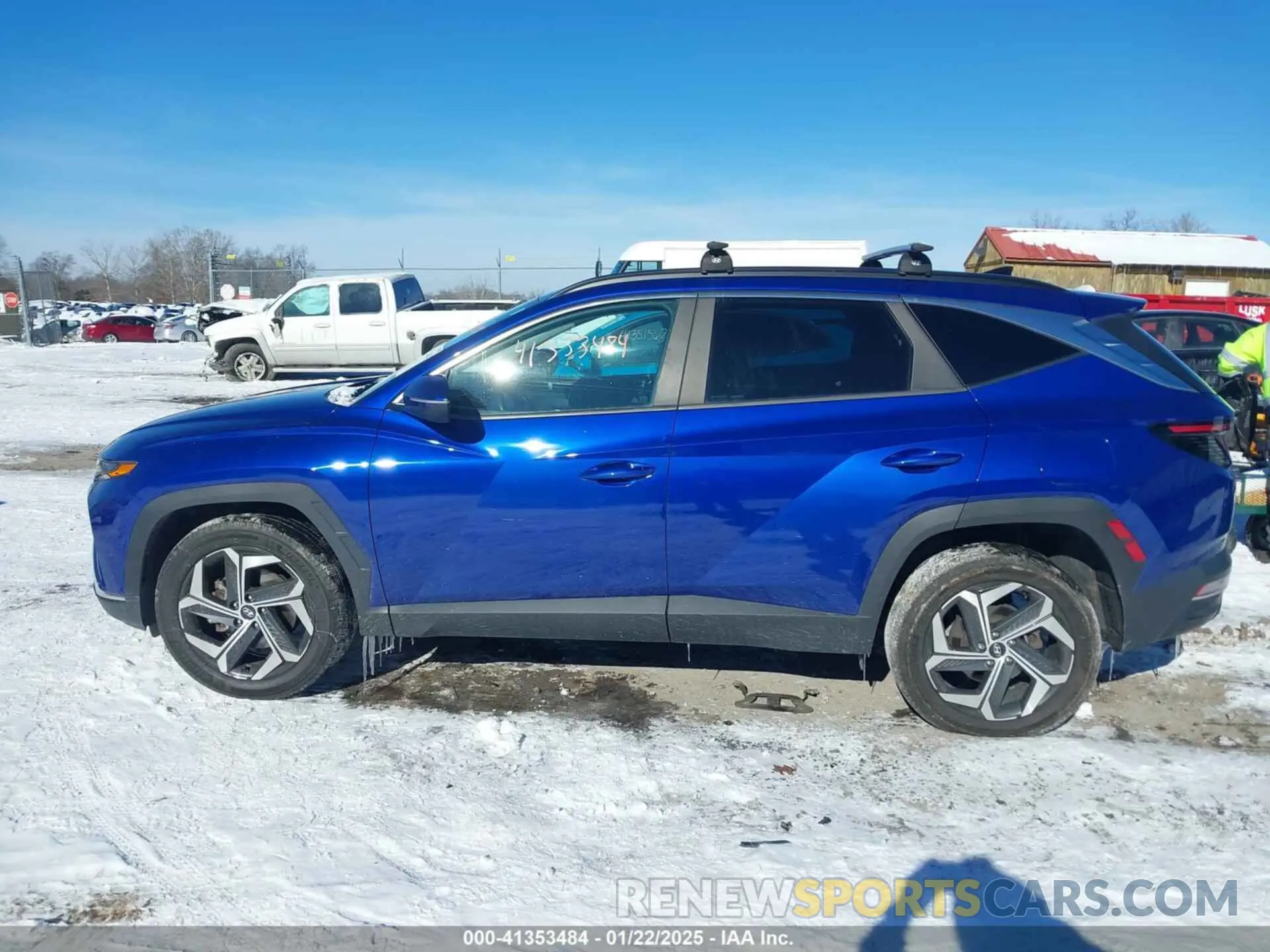 15 fotografías del automóvil dañado 5NMJCCAE6NH097218 HYUNDAI TUCSON 2022