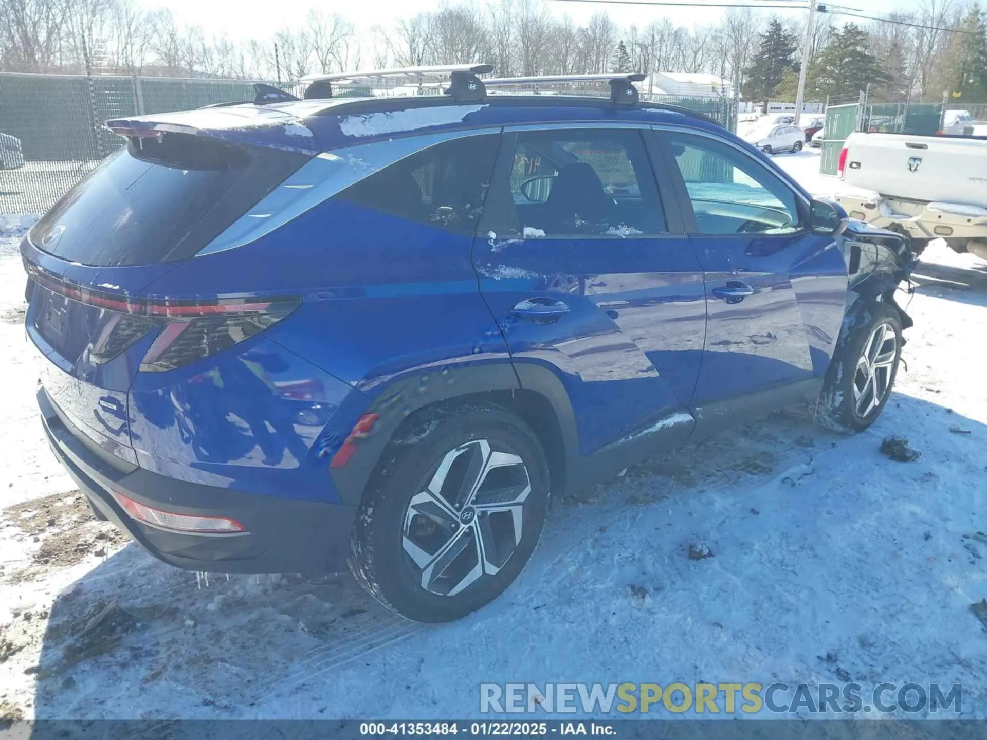 4 fotografías del automóvil dañado 5NMJCCAE6NH097218 HYUNDAI TUCSON 2022
