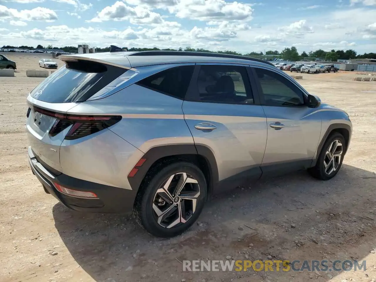 3 fotografías del automóvil dañado 5NMJCCAE6NH140049 HYUNDAI TUCSON 2022