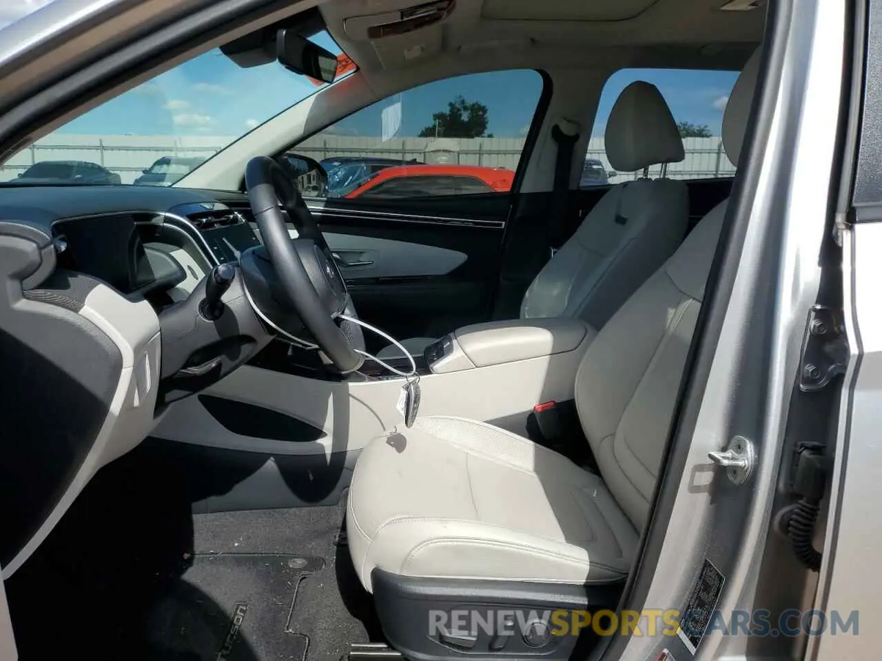 7 fotografías del automóvil dañado 5NMJCCAE6NH140049 HYUNDAI TUCSON 2022